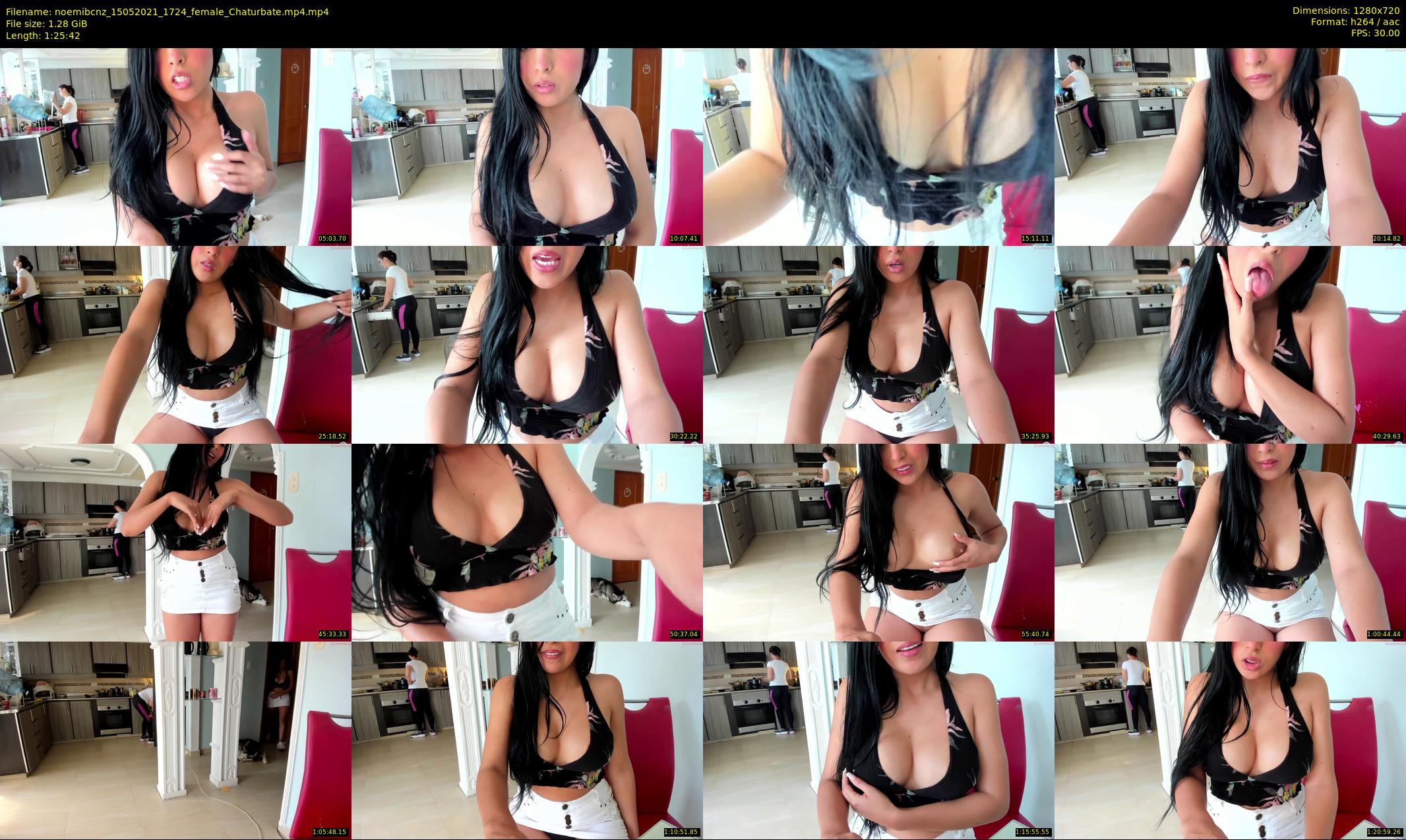 noemibcnz — 86 minute Chaturbate couple cam show recording, 720p, May 15, 2021