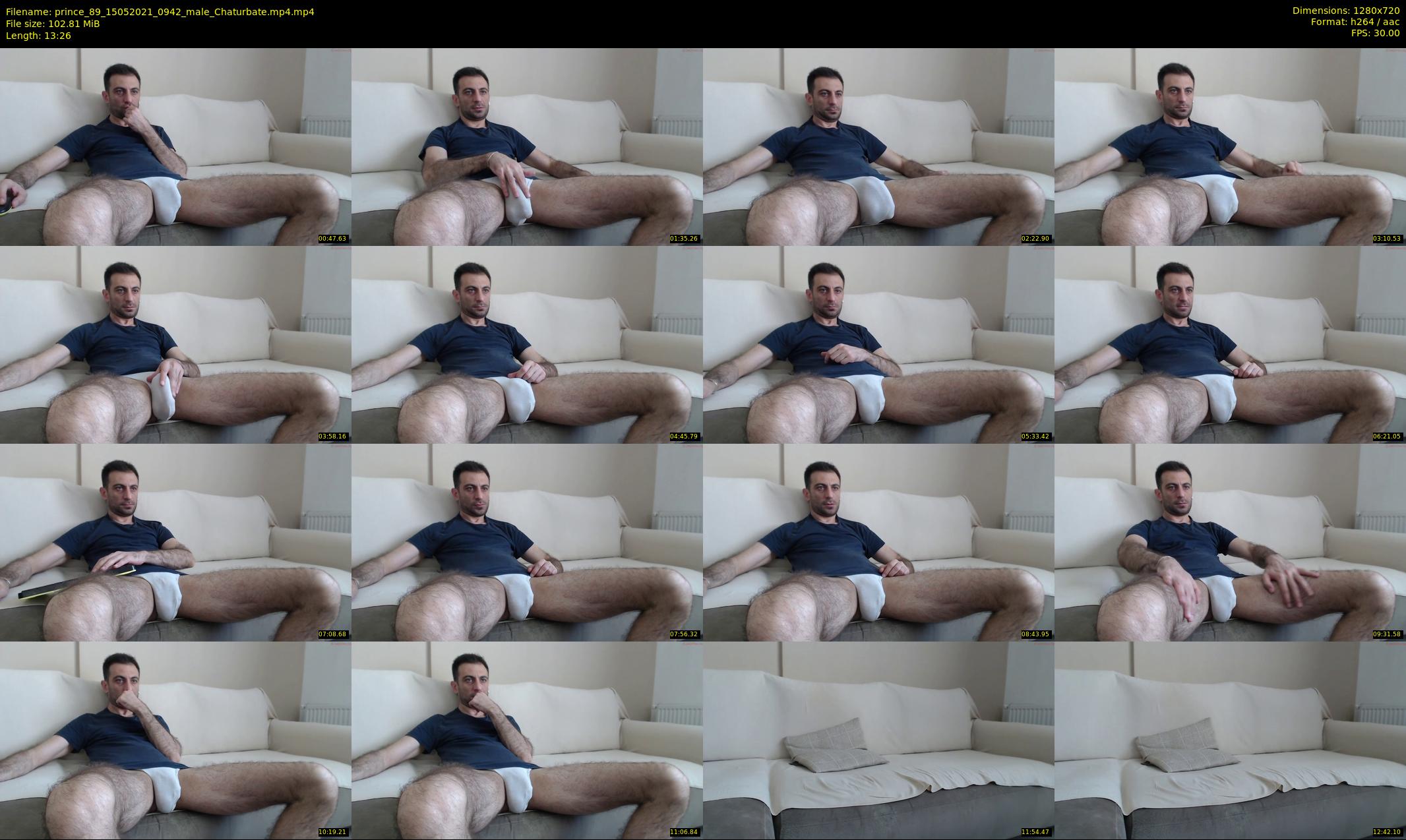 prince_89 — 14 minute Chaturbate male cam show recording, 720p, May 15, 2021