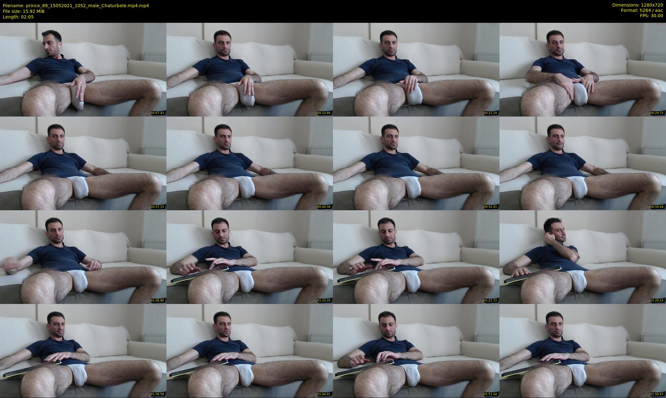 prince_89 — 3 minute Chaturbate male cam show recording, 720p, May 15, 2021