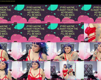 pyrowayne — 59 minute Chaturbate female cam show recording, 720p, May 16, 2021