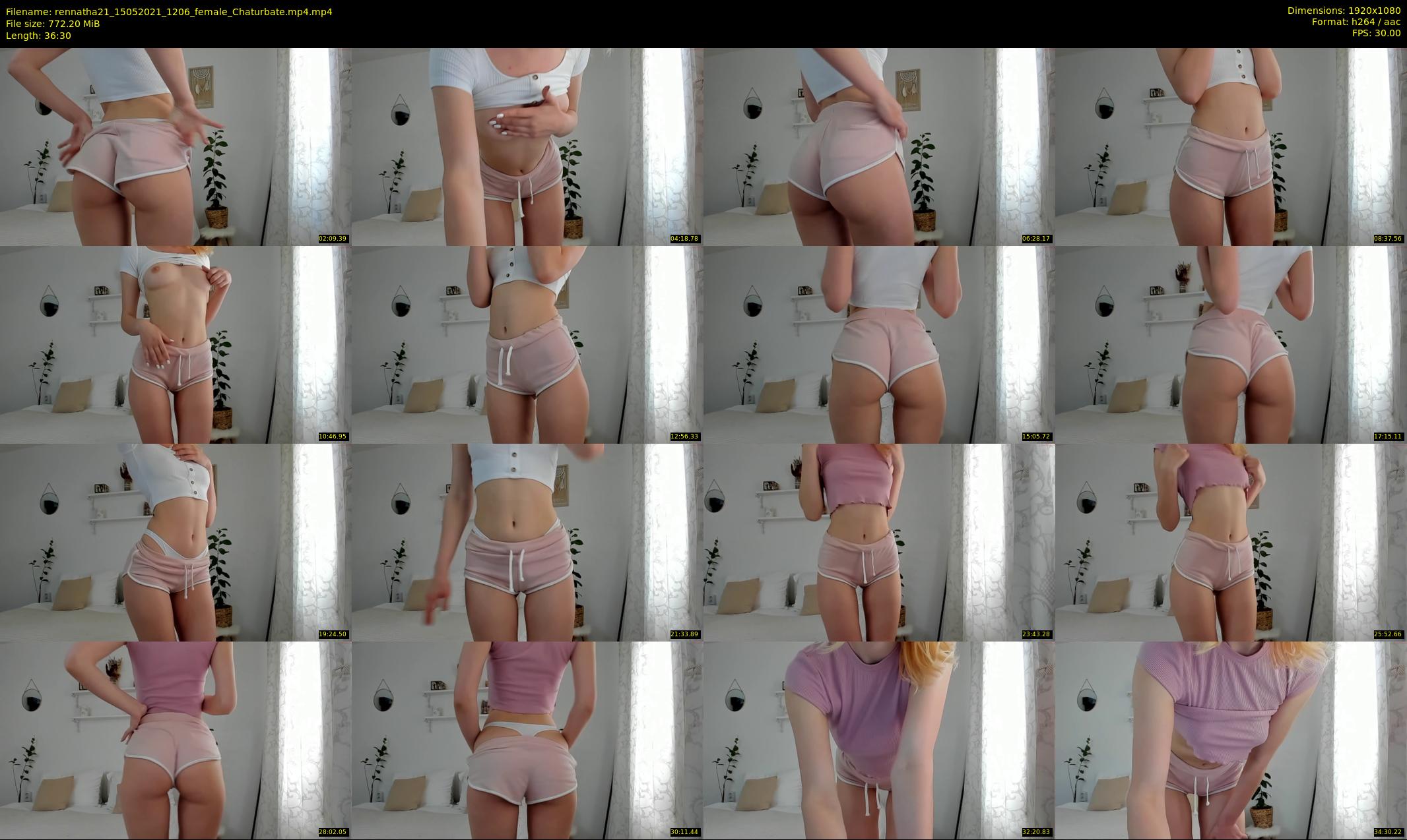 rennatha21 — 37 minute Chaturbate female cam show recording, 1080p, May 15, 2021