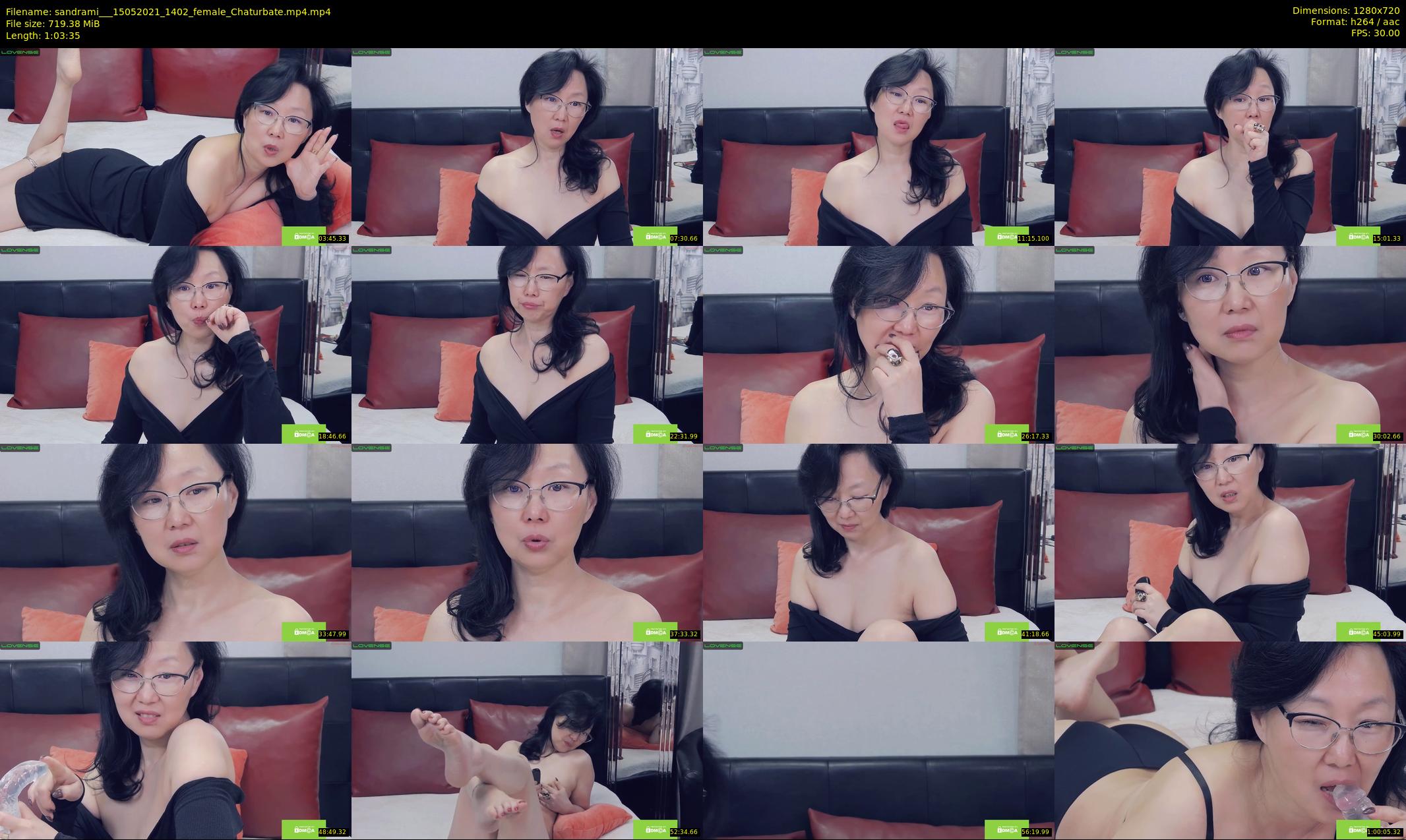 sandrami__ — 64 minute Chaturbate female cam show recording, 720p, May 15, 2021
