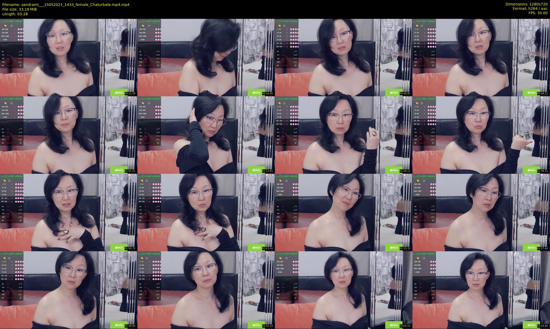 sandrami__ — 4 minute Chaturbate female cam show recording, 720p, May 15, 2021