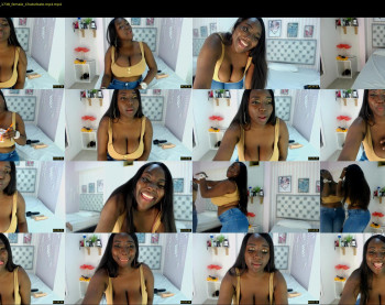 selene_ebony — 55 minute Chaturbate female cam show recording, 1080p, May 15, 2021