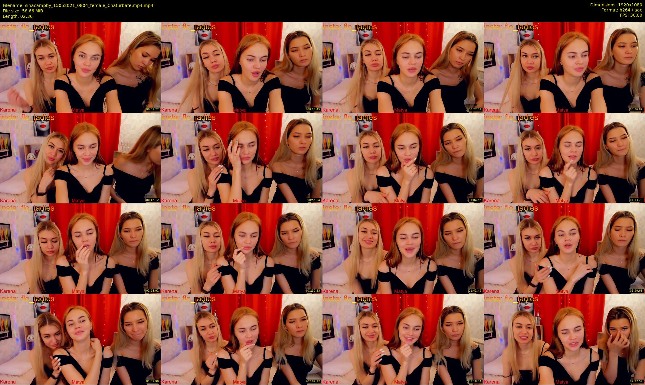 sinacampby — 3 minute Chaturbate couple cam show recording, 1080p, May 15, 2021