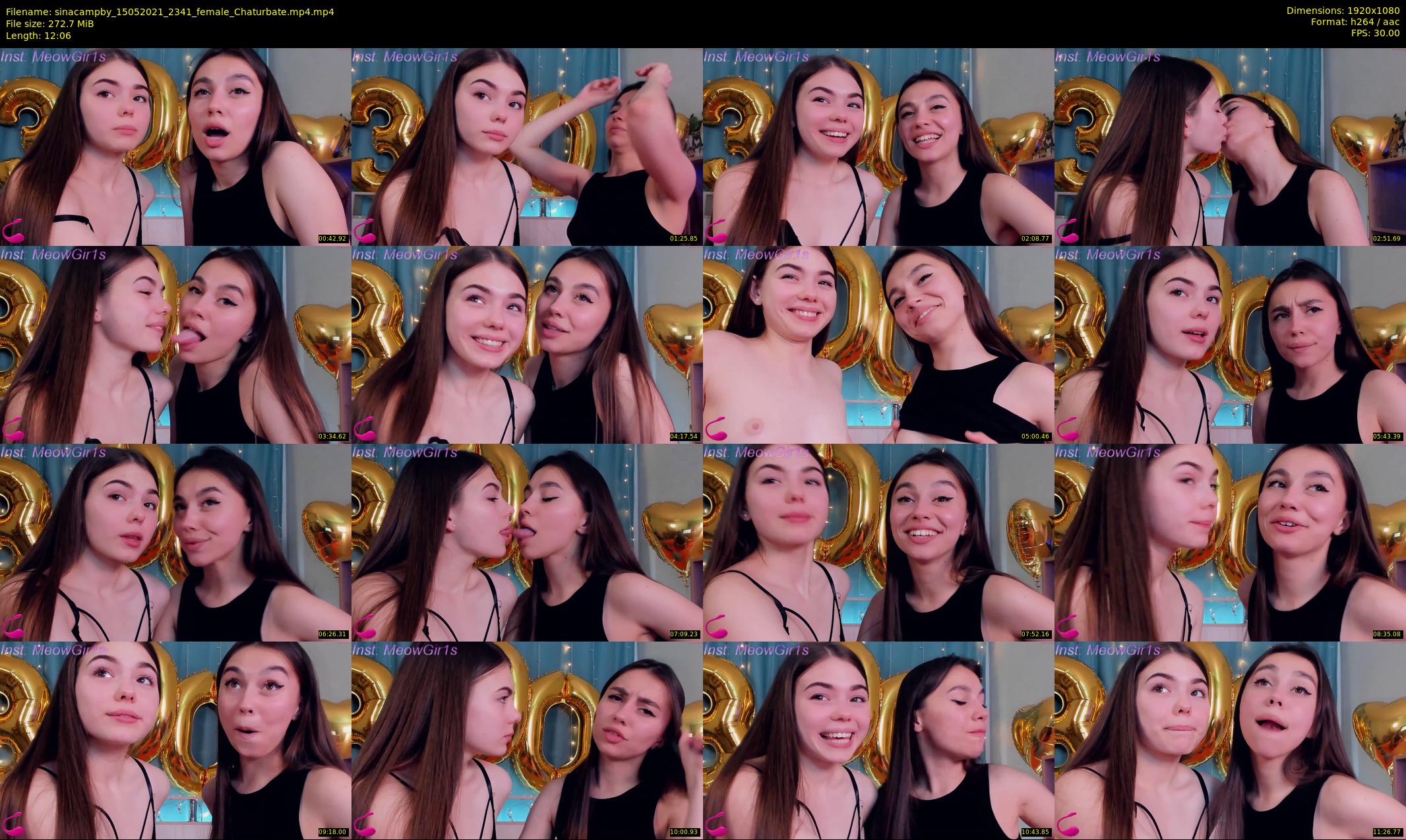 sinacampby — 13 minute Chaturbate couple cam show recording, 1080p, May 15, 2021