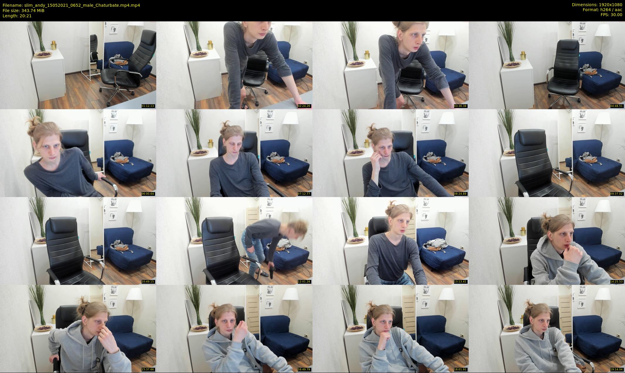 slim_andy — 21 minute Chaturbate male cam show recording, 1080p, May 15, 2021