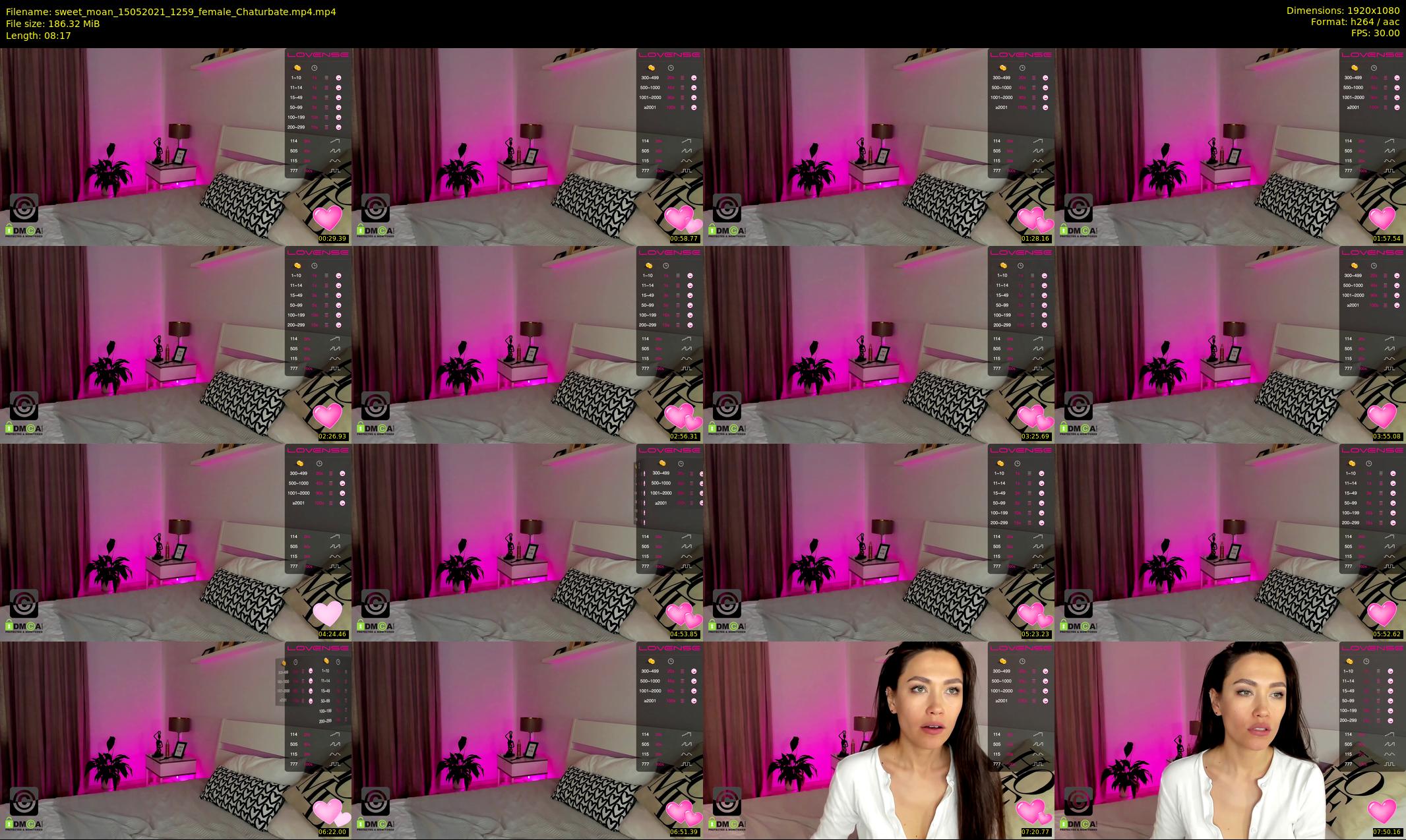 sweet_moan — 9 minute Chaturbate female cam show recording, 1080p, May 15, 2021