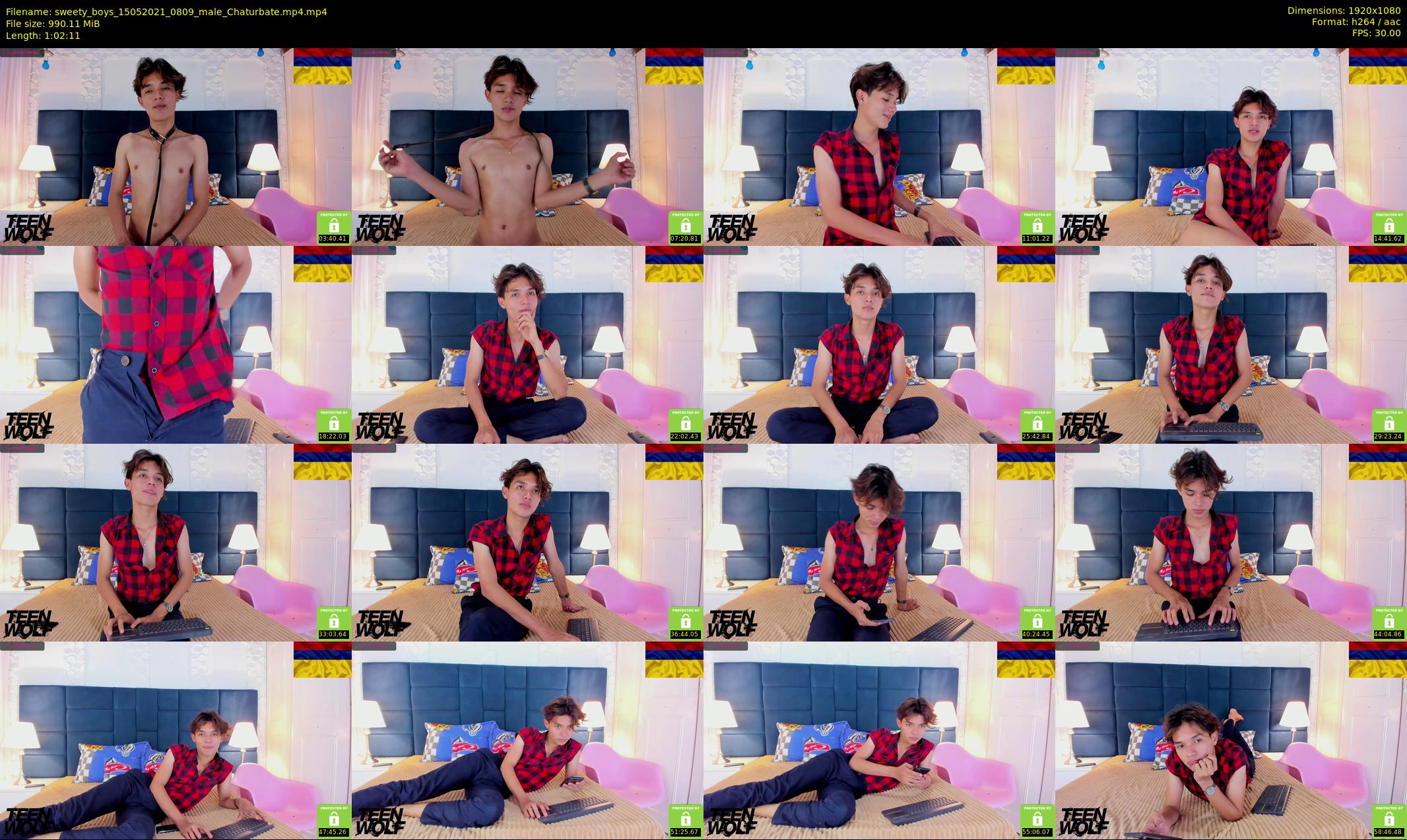 sweety_boys — 63 minute Chaturbate male cam show recording, 1080p, May 15, 2021