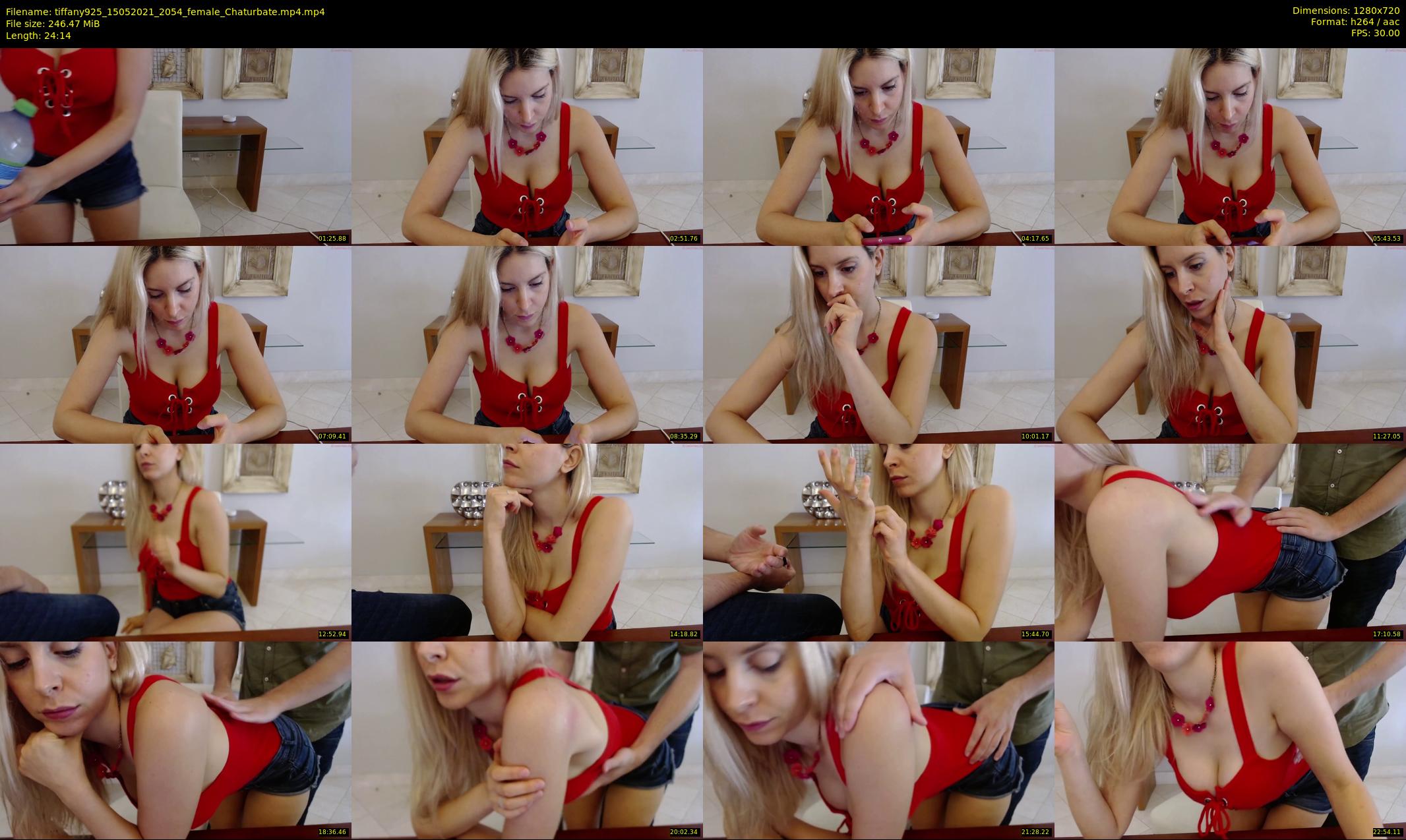 tiffany925 — 25 minute Chaturbate female cam show recording, 720p, May 15, 2021