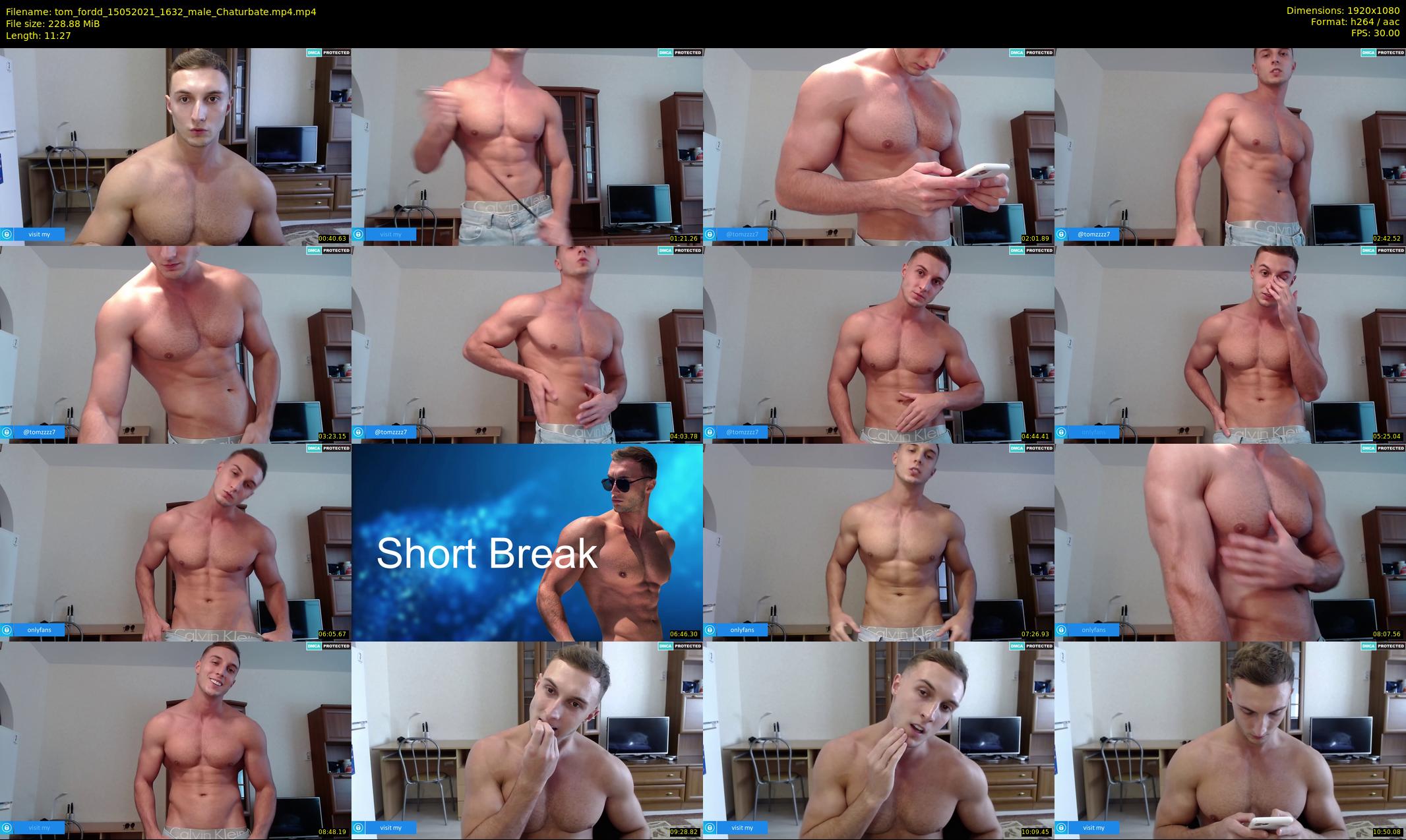 tom_fordd — 12 minute Chaturbate male cam show recording, 1080p, May 15, 2021