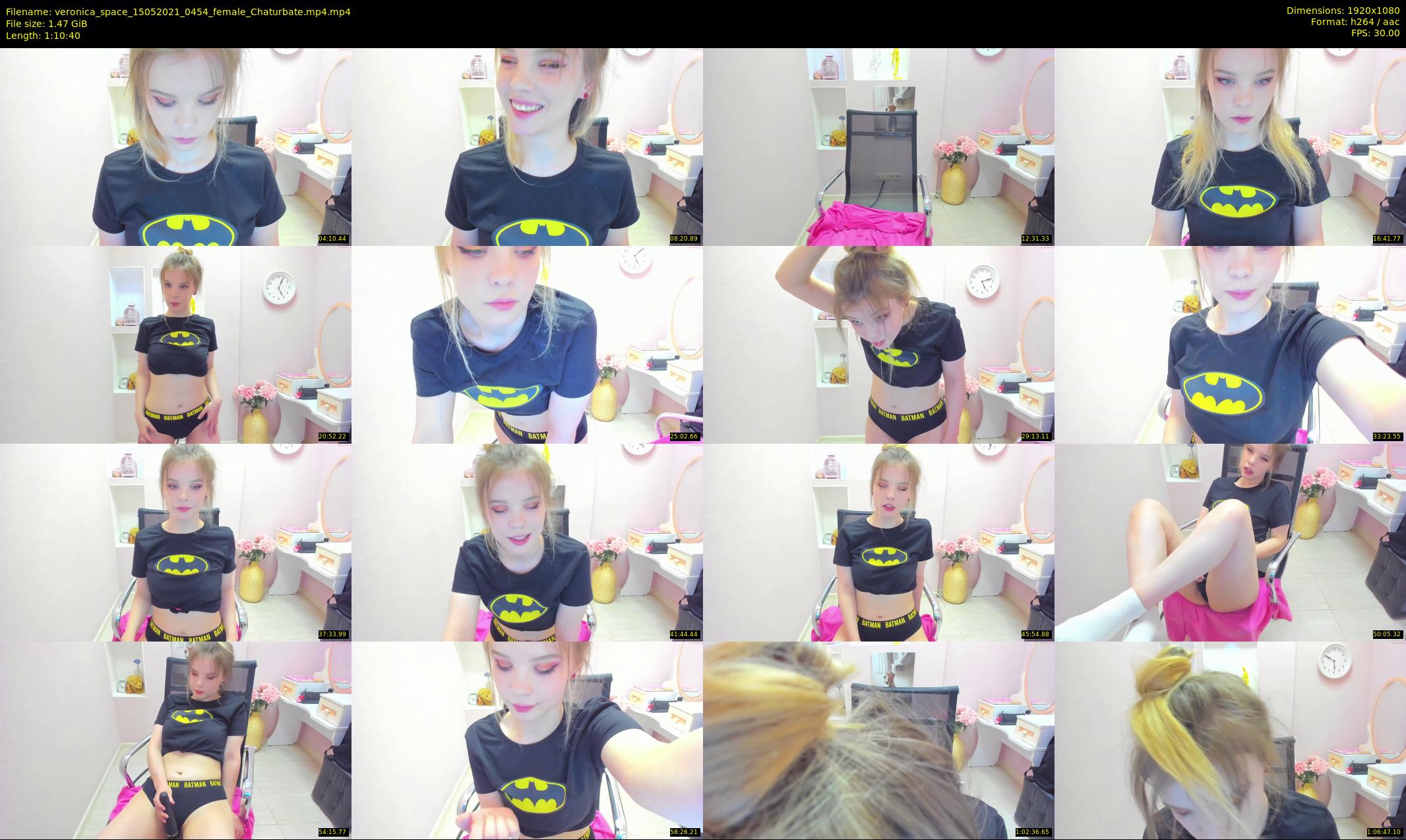 veronica_space — 71 minute Chaturbate female cam show recording, 1080p, May 15, 2021