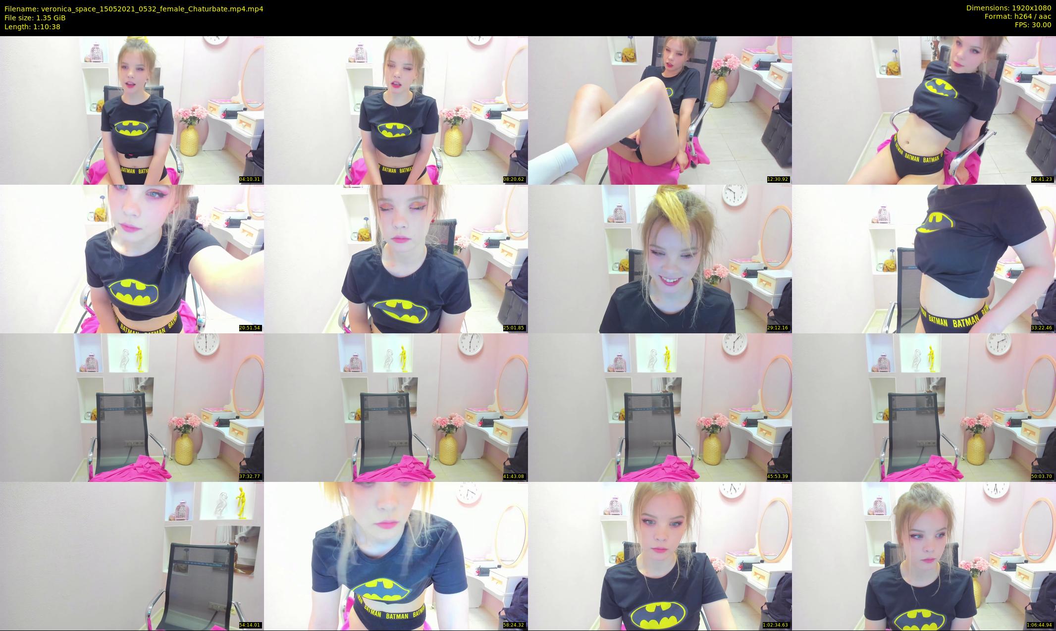 veronica_space — 71 minute Chaturbate female cam show recording, 1080p, May 15, 2021