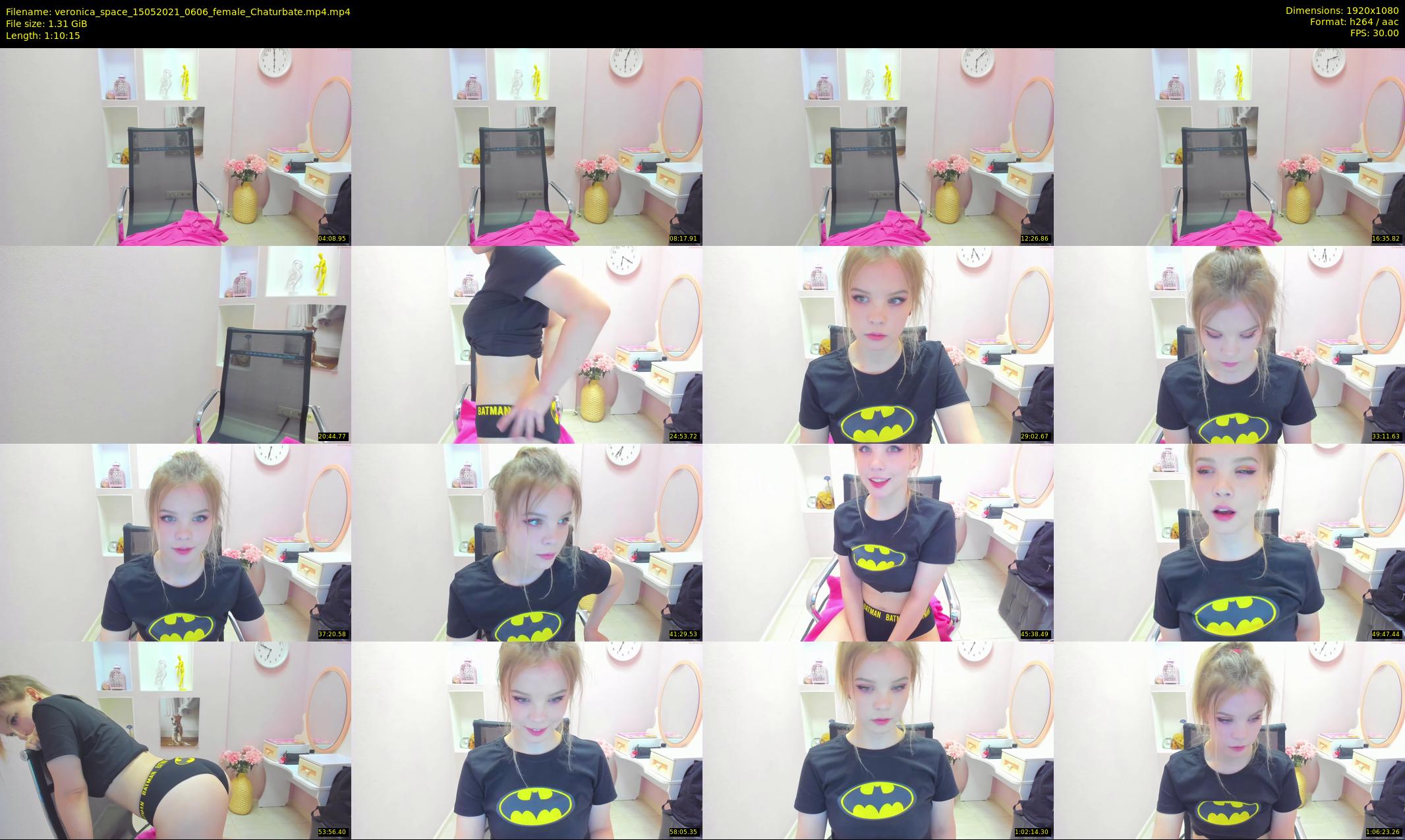 veronica_space — 71 minute Chaturbate female cam show recording, 1080p, May 15, 2021
