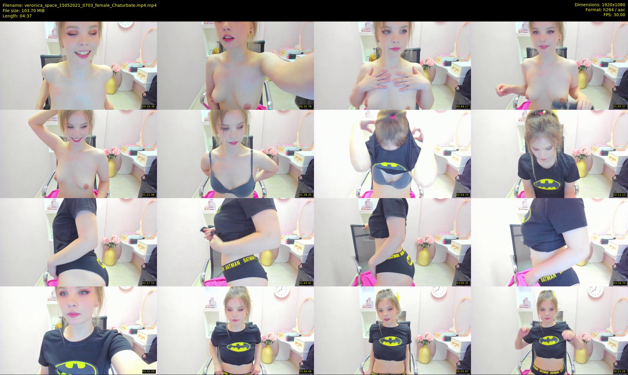 veronica_space — 5 minute Chaturbate female cam show recording, 1080p, May 15, 2021