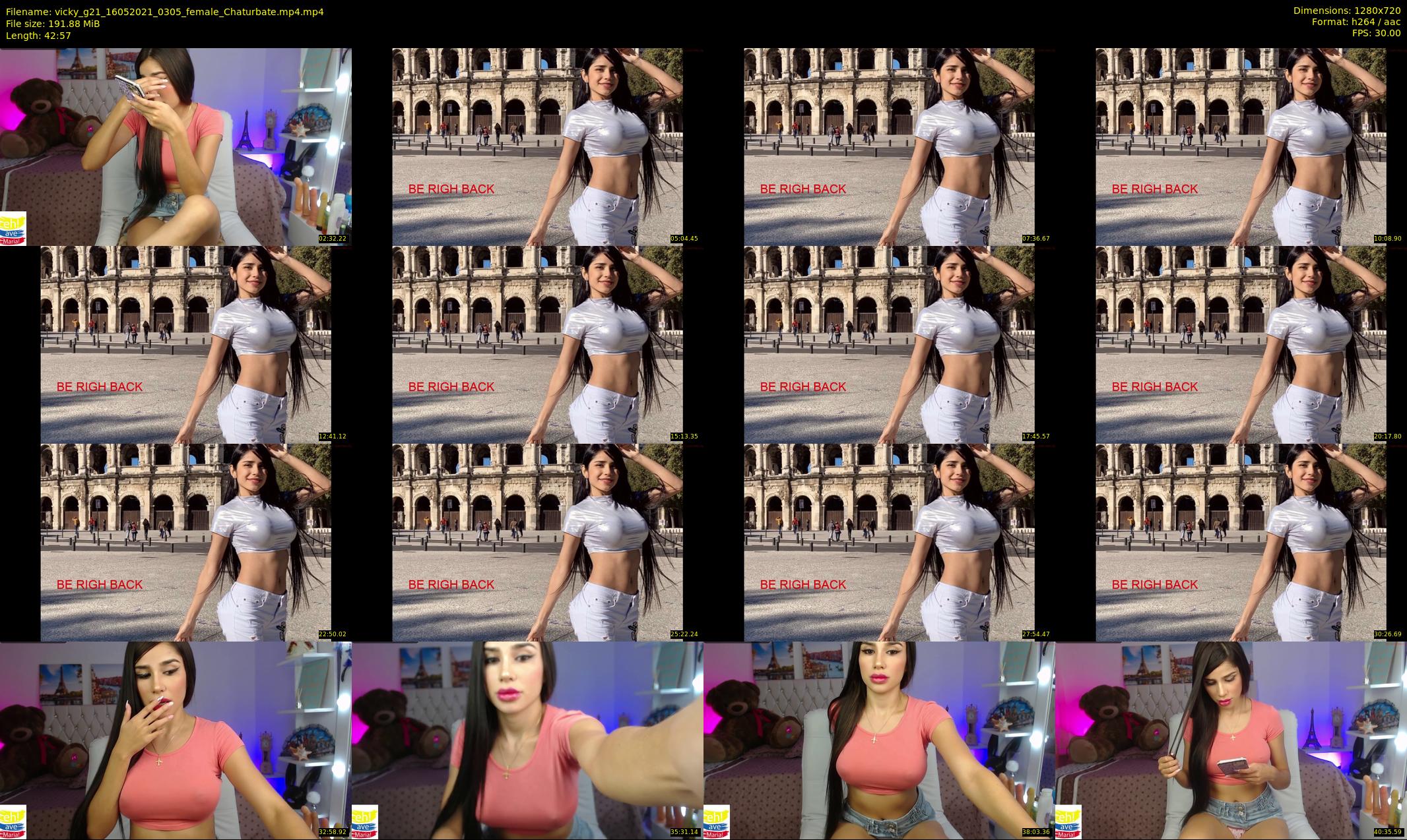 vicky_g21 — 43 minute Chaturbate female cam show recording, 720p, May 16, 2021