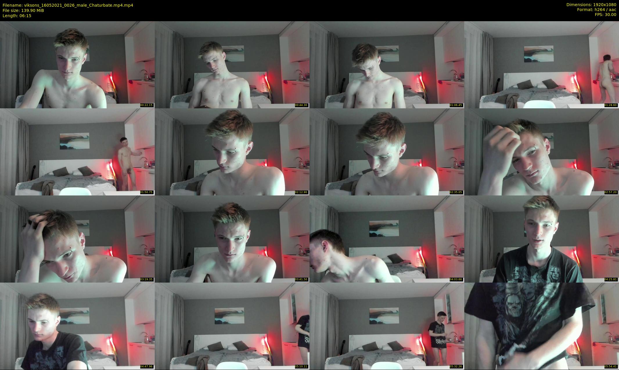 viksons — 7 minute Chaturbate male cam show recording, 1080p, May 16, 2021