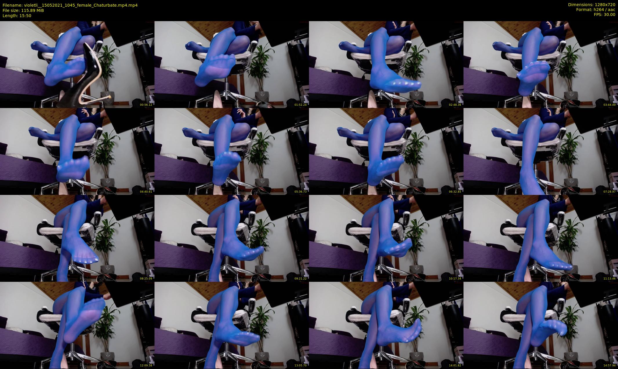 violetli_ — 16 minute Chaturbate female cam show recording, 720p, May 15, 2021