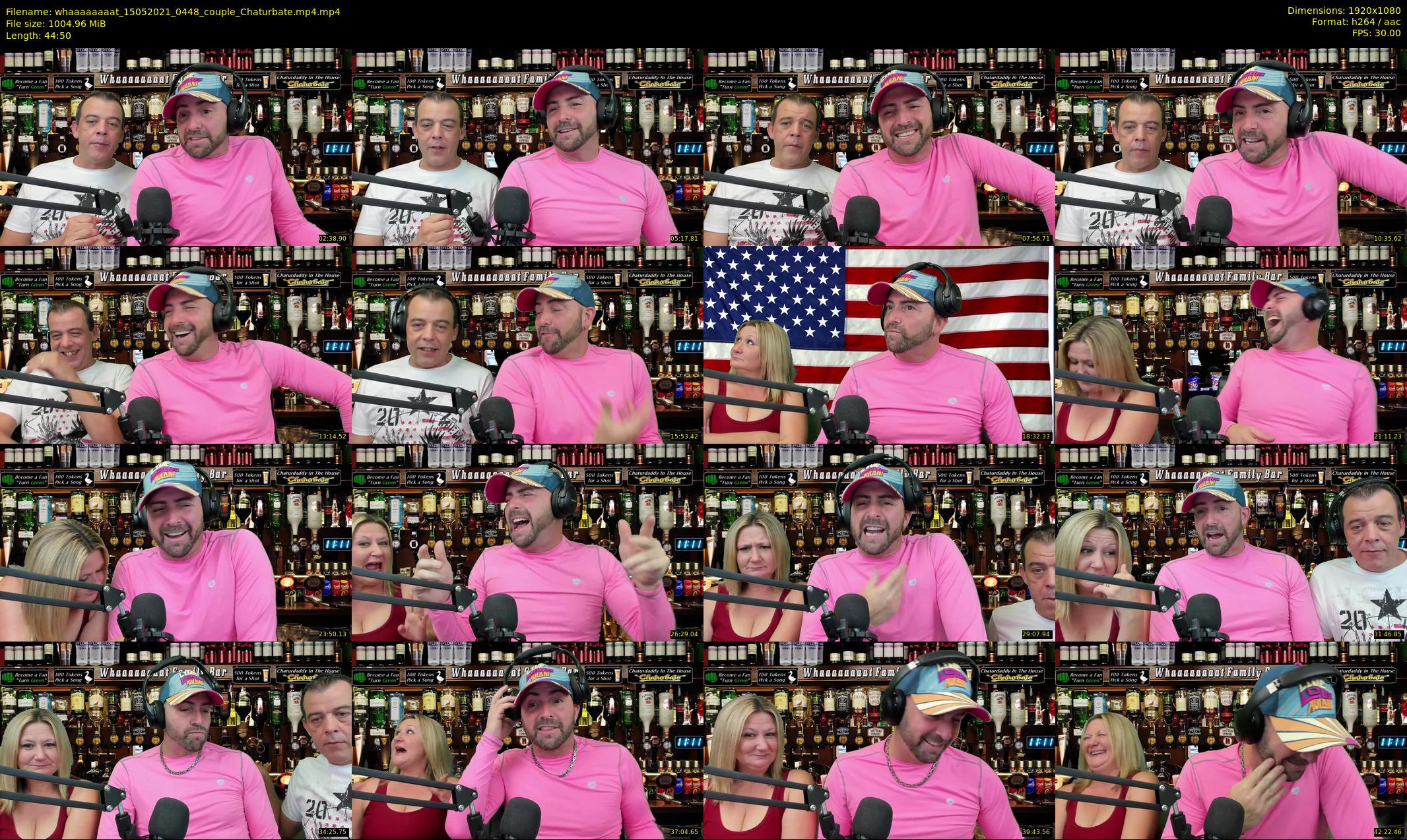whaaaaaaaat — 45 minute Chaturbate couple cam show recording, 1080p, May 15, 2021