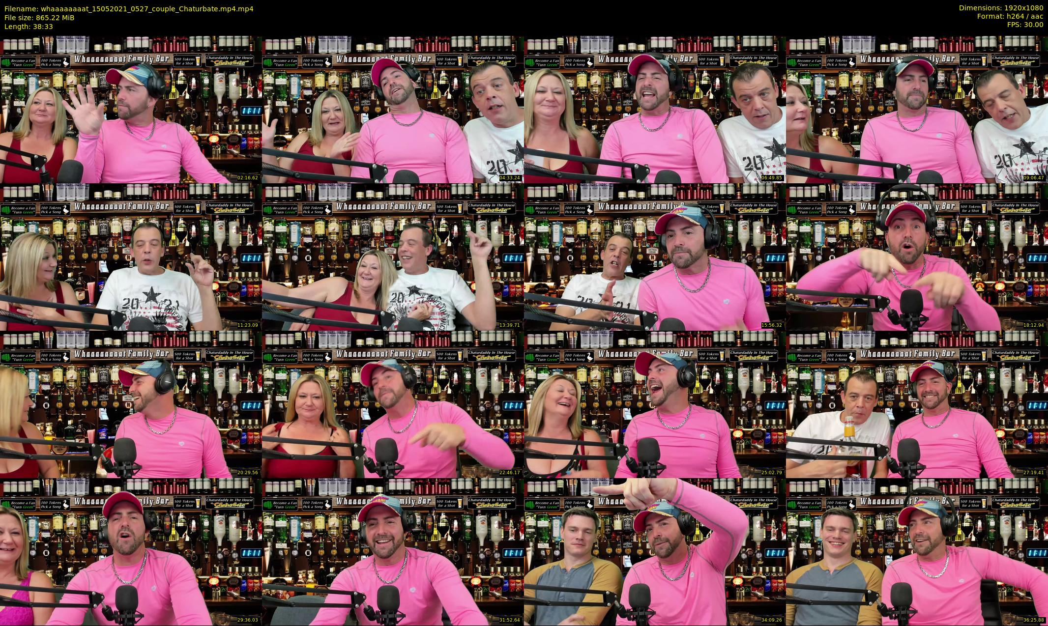 whaaaaaaaat — 39 minute Chaturbate couple cam show recording, 1080p, May 15, 2021
