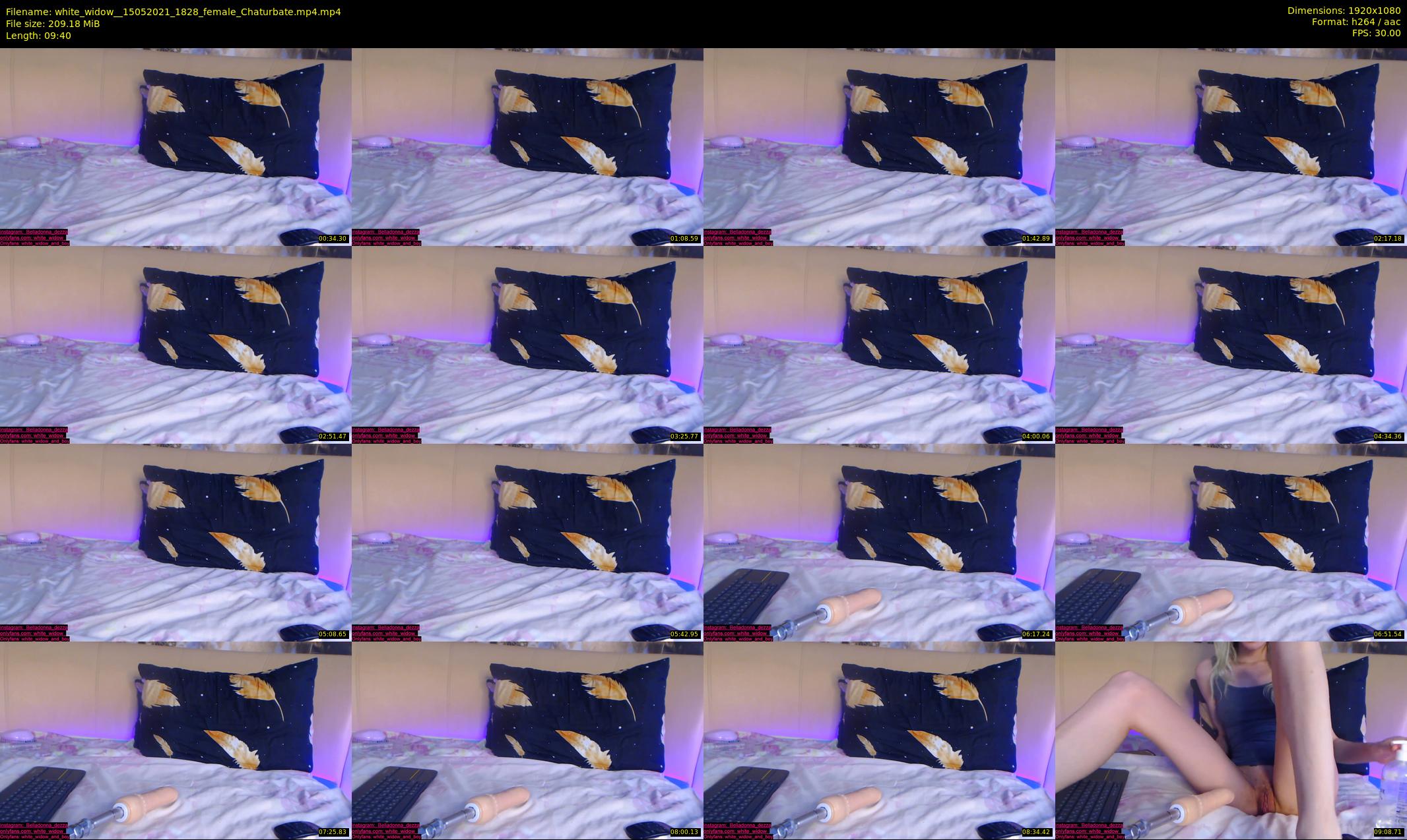 white_widow_ — 10 minute Chaturbate female cam show recording, 1080p, May 15, 2021