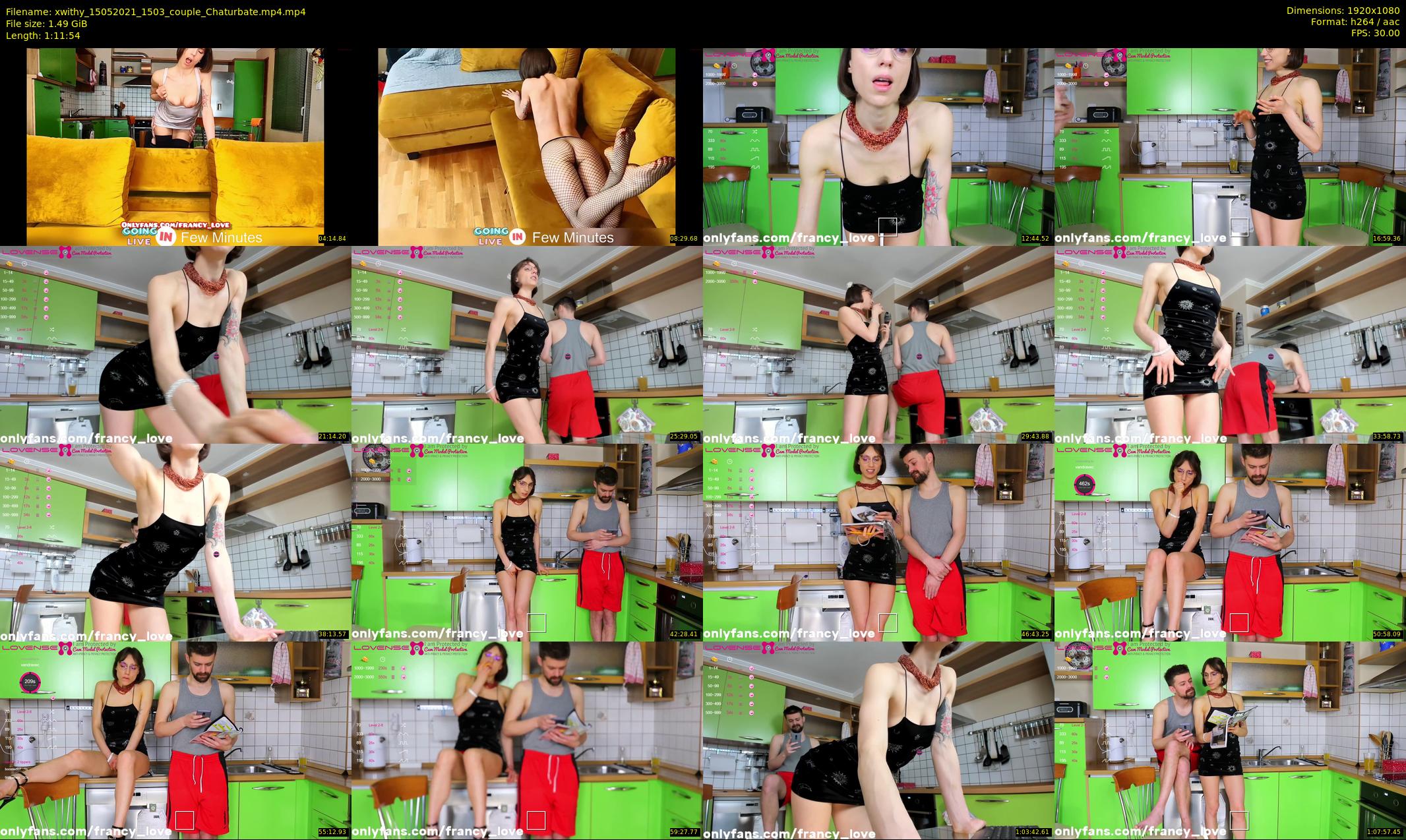 xwithy — 72 minute Chaturbate female cam show recording, 1080p, May 15, 2021