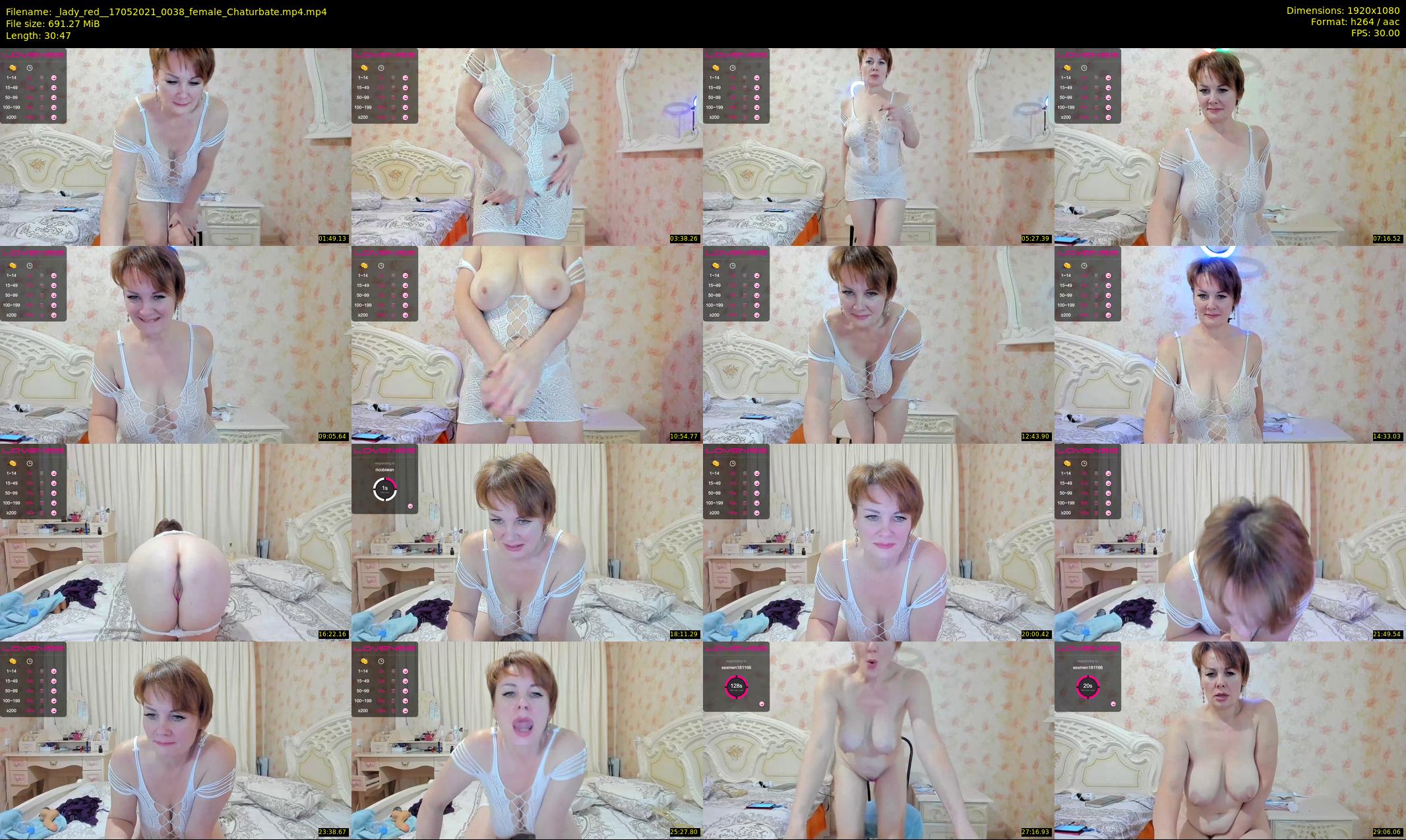 _lady_red_ — 31 minute Chaturbate female cam show recording, 1080p, May 17, 2021