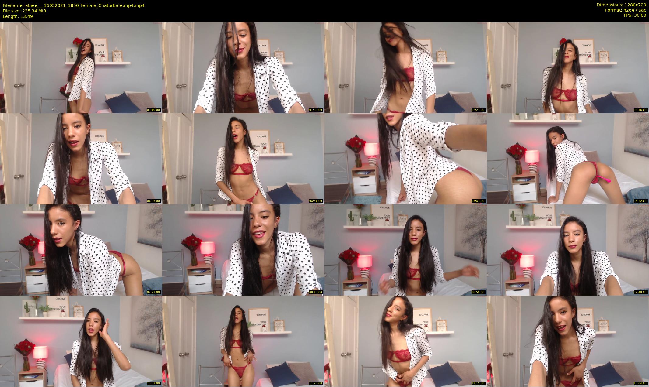 abiee__ — 14 minute Chaturbate female cam show recording, 720p, May 16, 2021