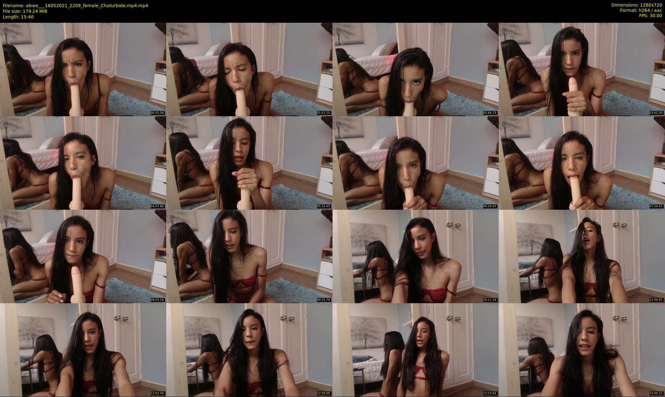 abiee__ — 16 minute Chaturbate female cam show recording, 720p, May 16, 2021