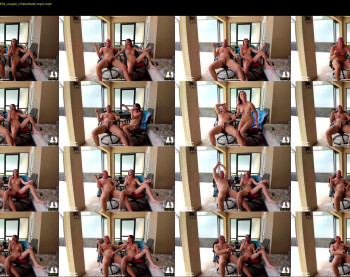 adamevetv — 13 minute Chaturbate couple cam show recording, 1080p, May 16, 2021