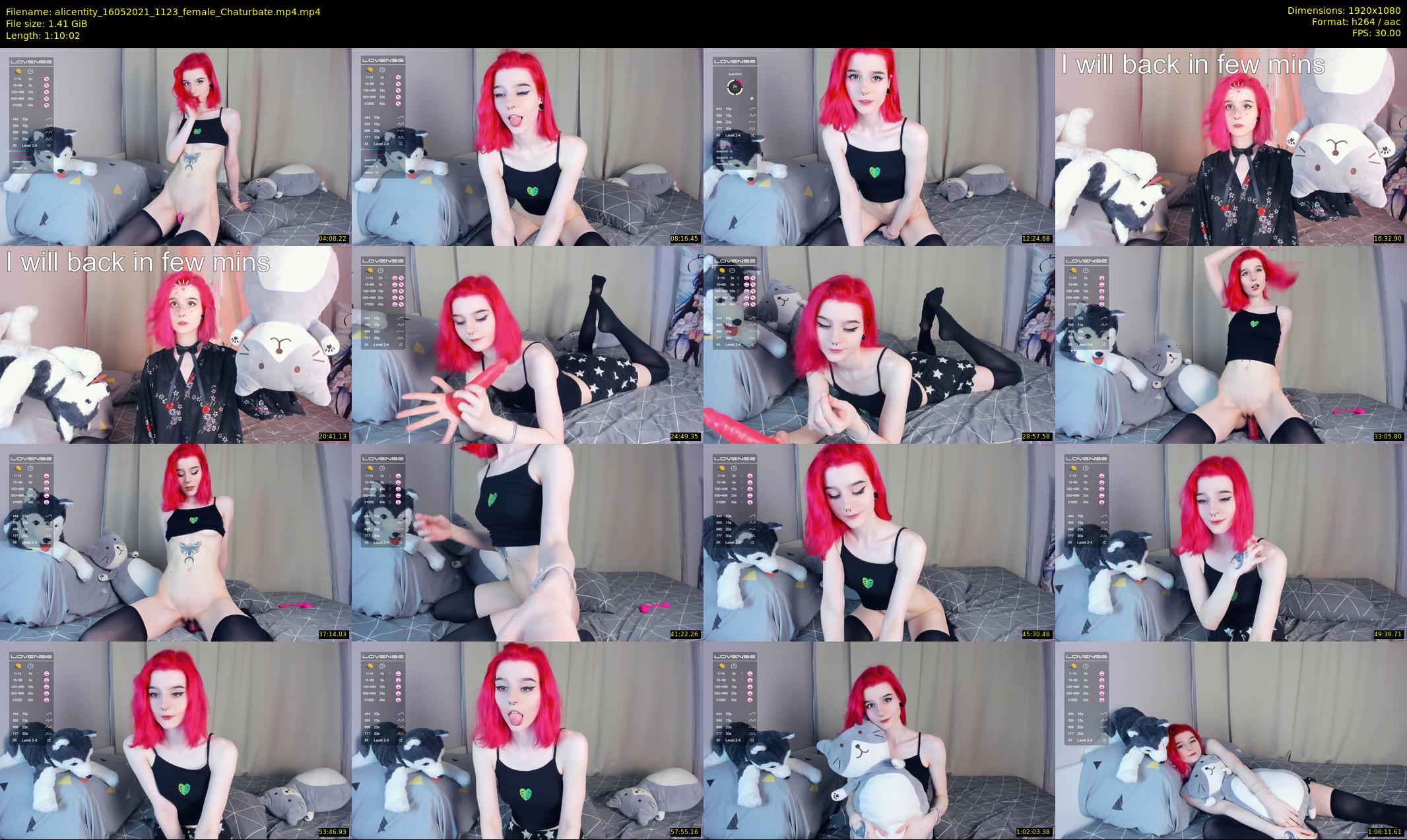 alicentity — 71 minute Chaturbate female cam show recording, 1080p, May 16, 2021