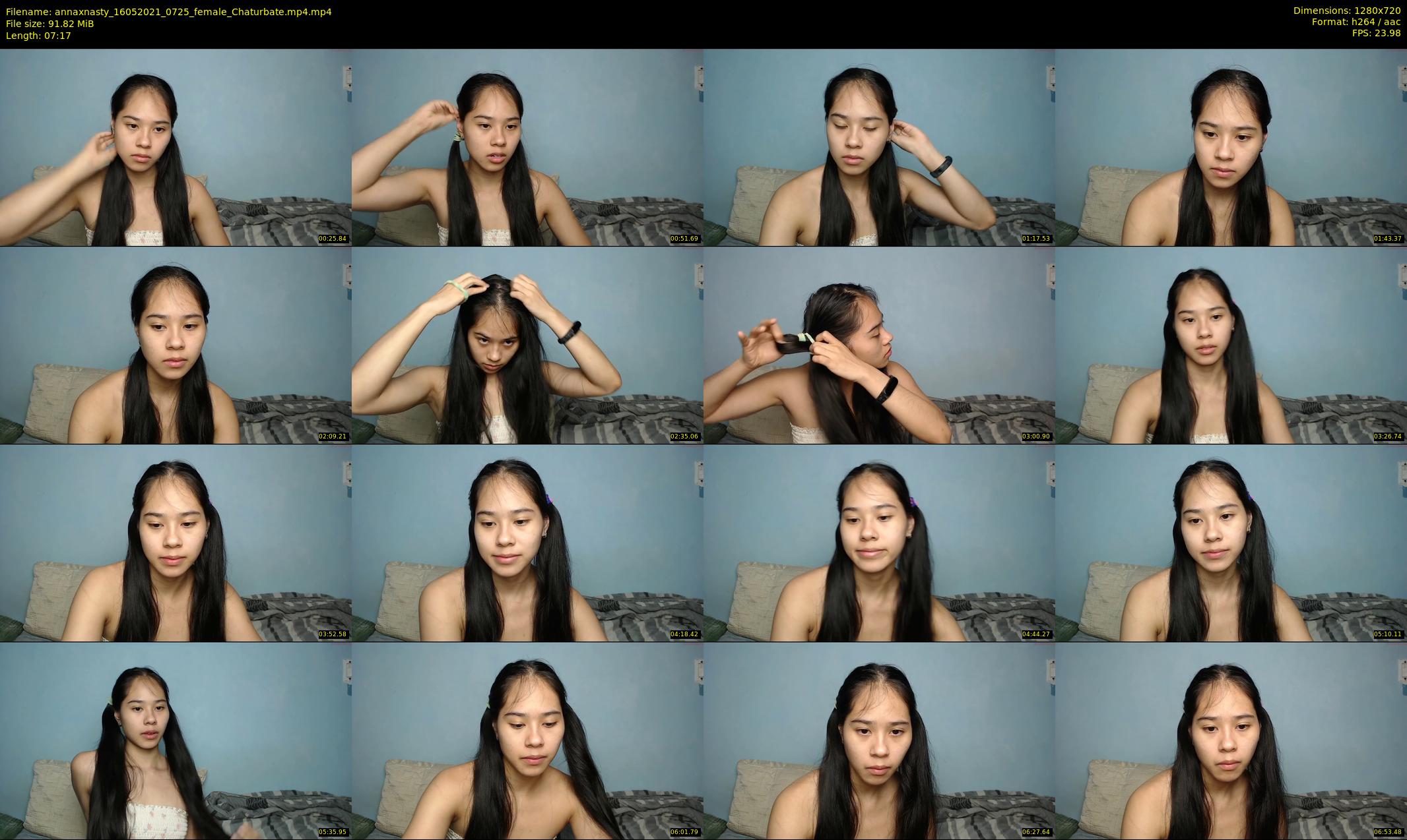 annaxnasty — 8 minute Chaturbate female cam show recording, 720p, May 16, 2021