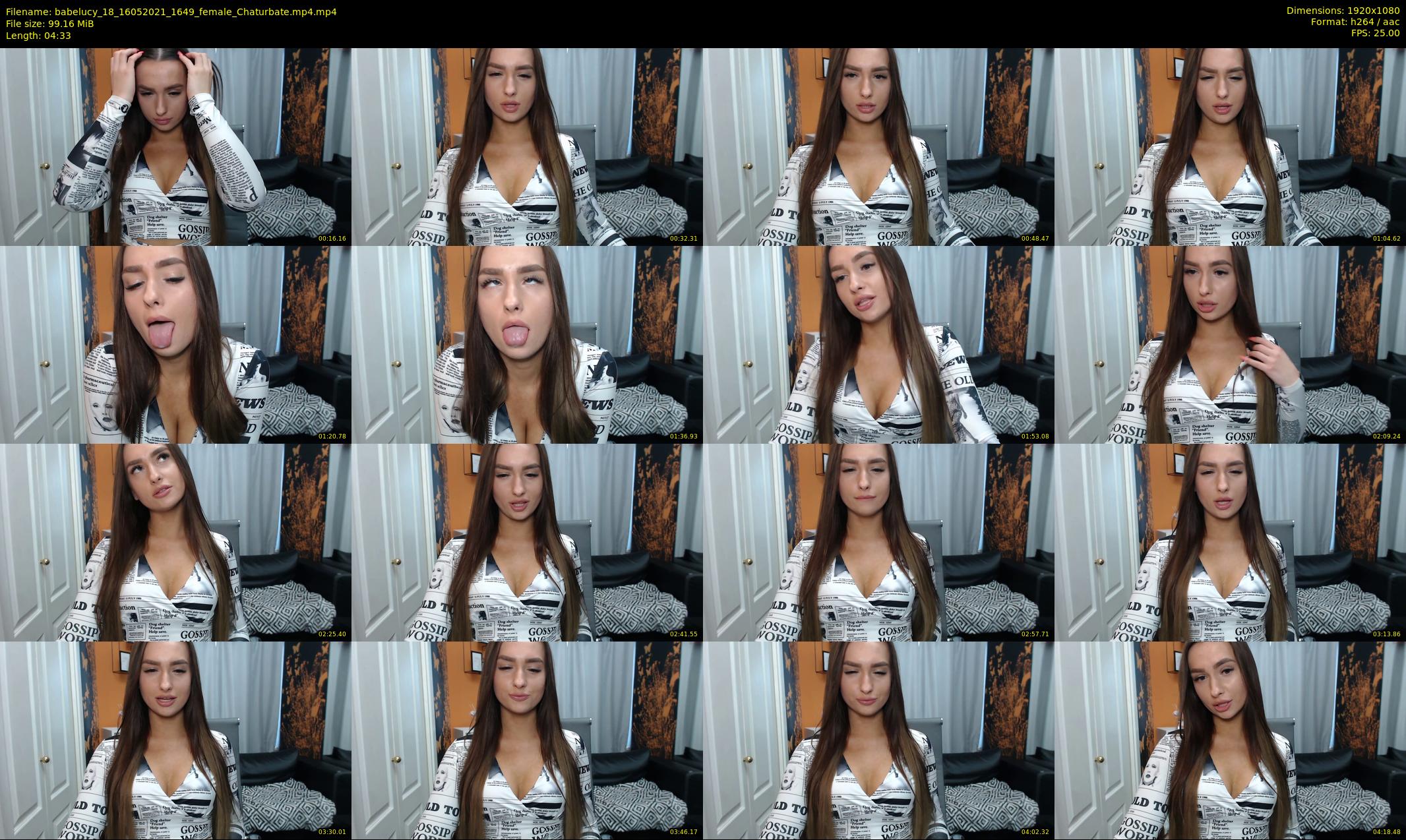 babelucy_18 — 5 minute Chaturbate female cam show recording, 1080p, May 16, 2021