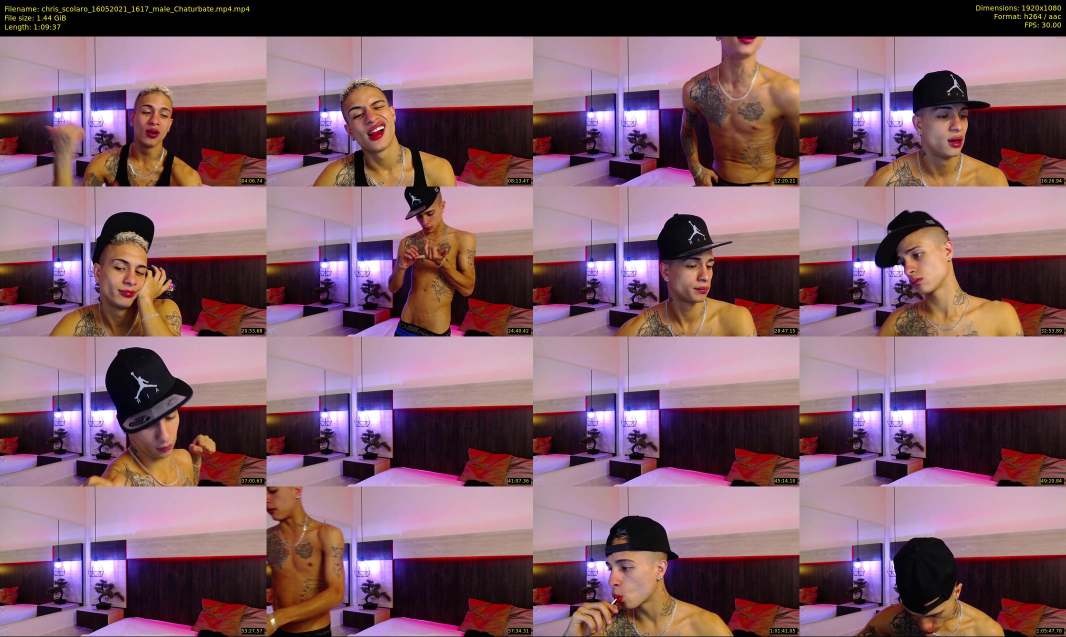 chris_scolaro — 70 minute Chaturbate male cam show recording, 1080p, May 16, 2021