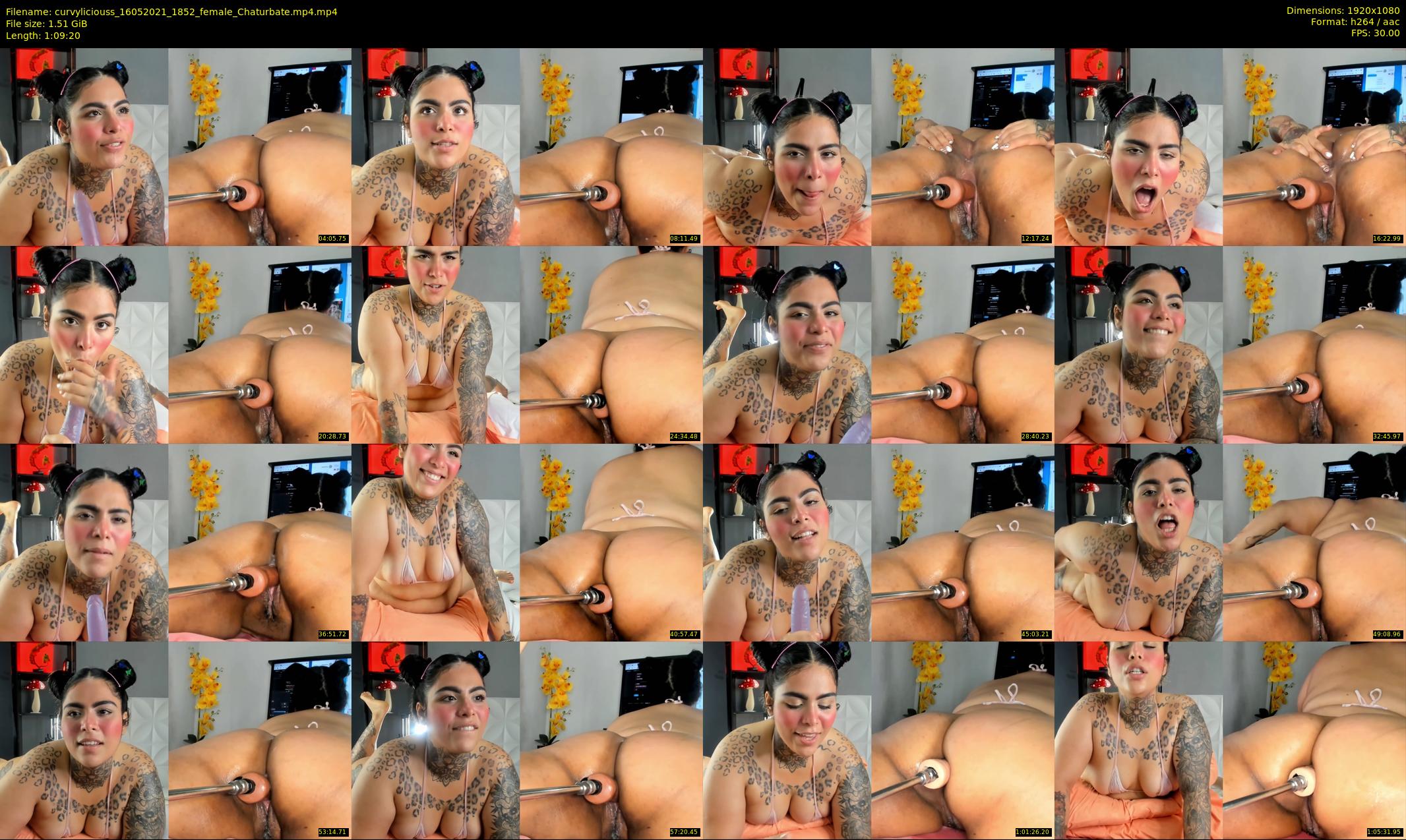curvyliciouss — 70 minute Chaturbate female cam show recording, 1080p, May 16, 2021