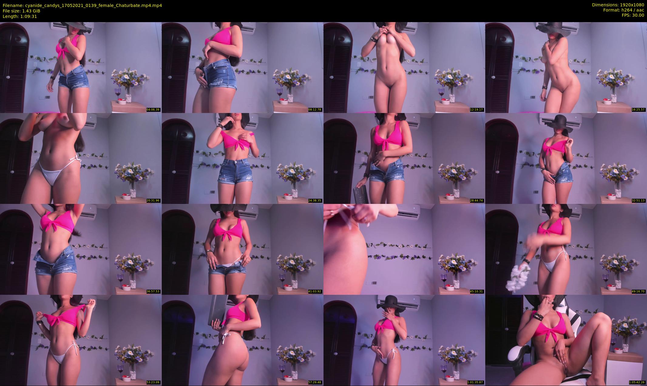cyanide_candys — 70 minute Chaturbate female cam show recording, 1080p, May 17, 2021