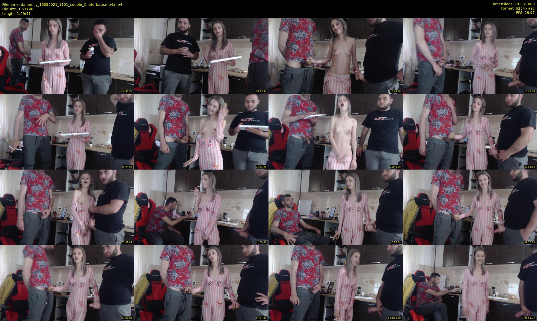 danamily — 70 minute Chaturbate female cam show recording, 1080p, May 16, 2021