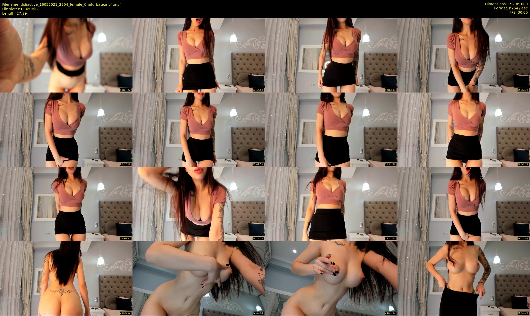 didiactive — 28 minute Chaturbate female cam show recording, 1080p, May 16, 2021