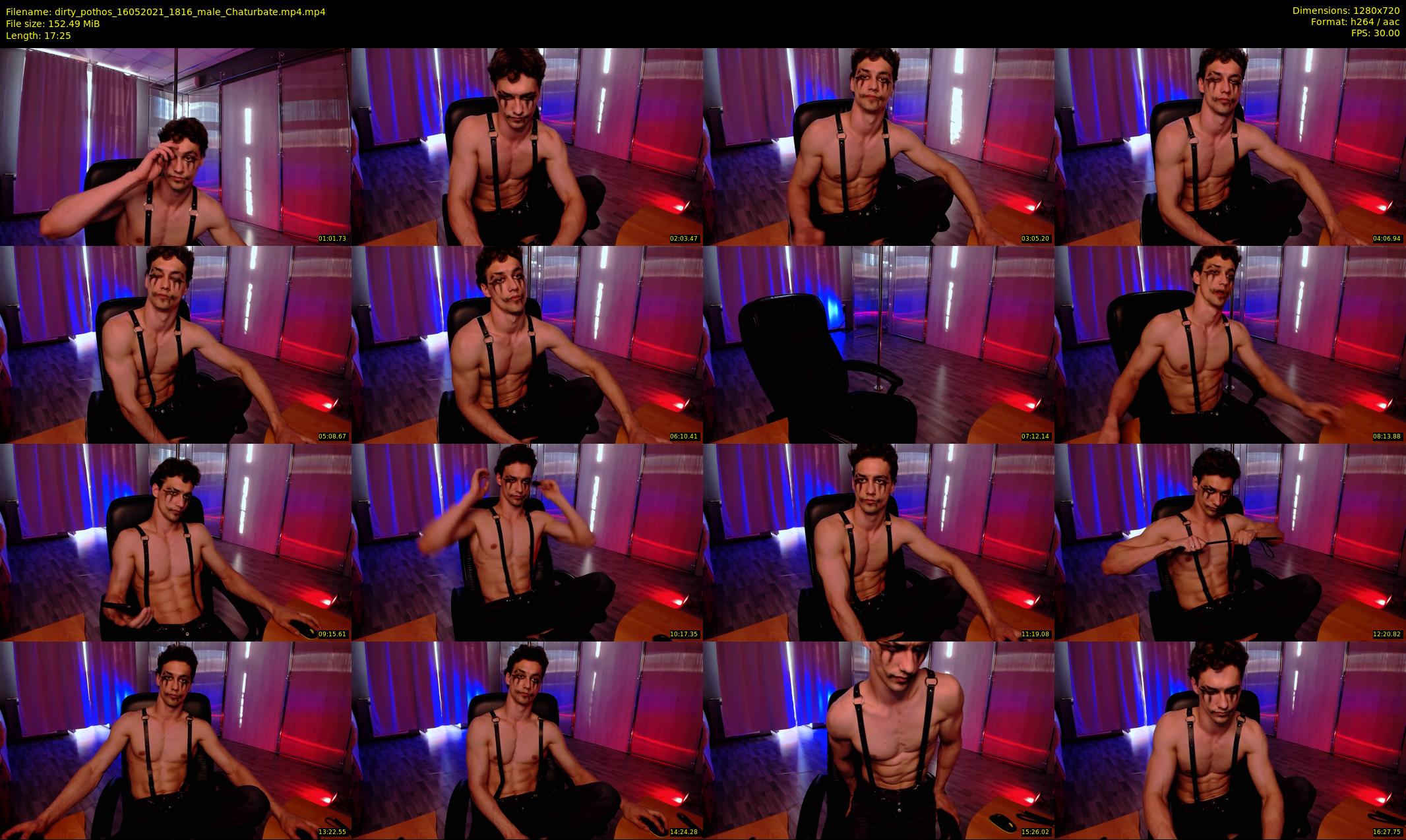 dirty_pothos — 18 minute Chaturbate male cam show recording, 720p, May 16, 2021