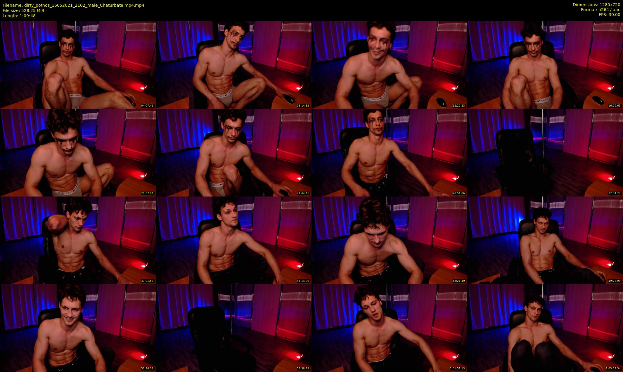 dirty_pothos — 70 minute Chaturbate male cam show recording, 720p, May 16, 2021