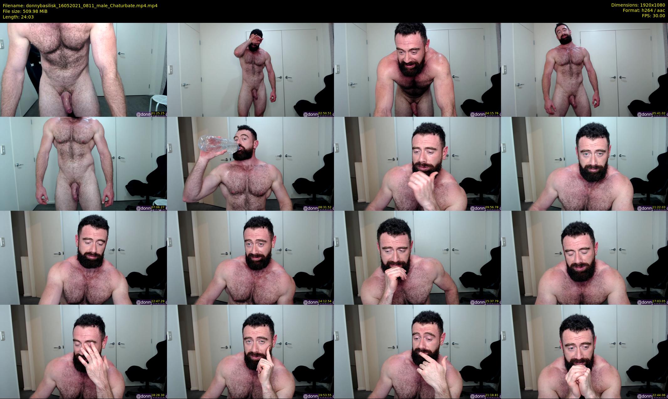 donnybasilisk — 25 minute Chaturbate male cam show recording, 1080p, May 16, 2021