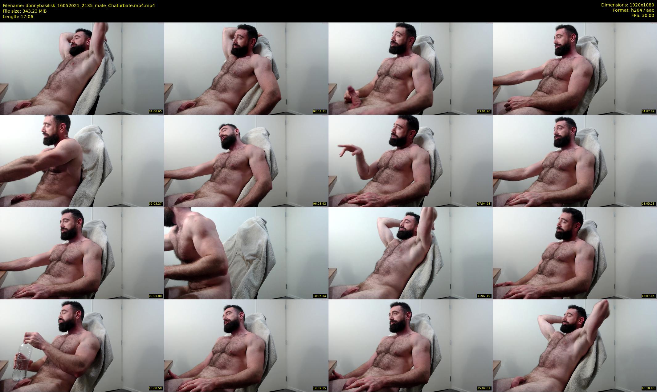 donnybasilisk — 18 minute Chaturbate male cam show recording, 1080p, May 16, 2021