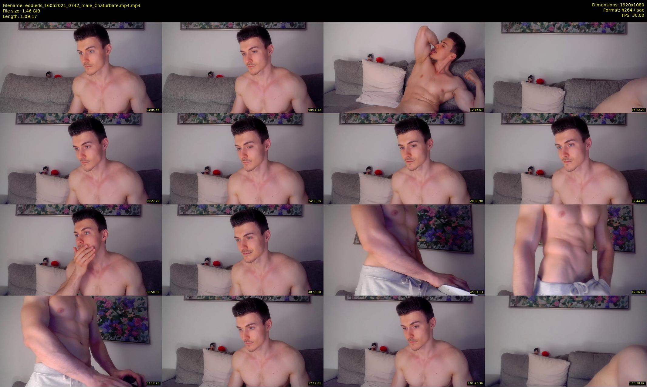eddieds — 70 minute Chaturbate male cam show recording, 1080p, May 16, 2021