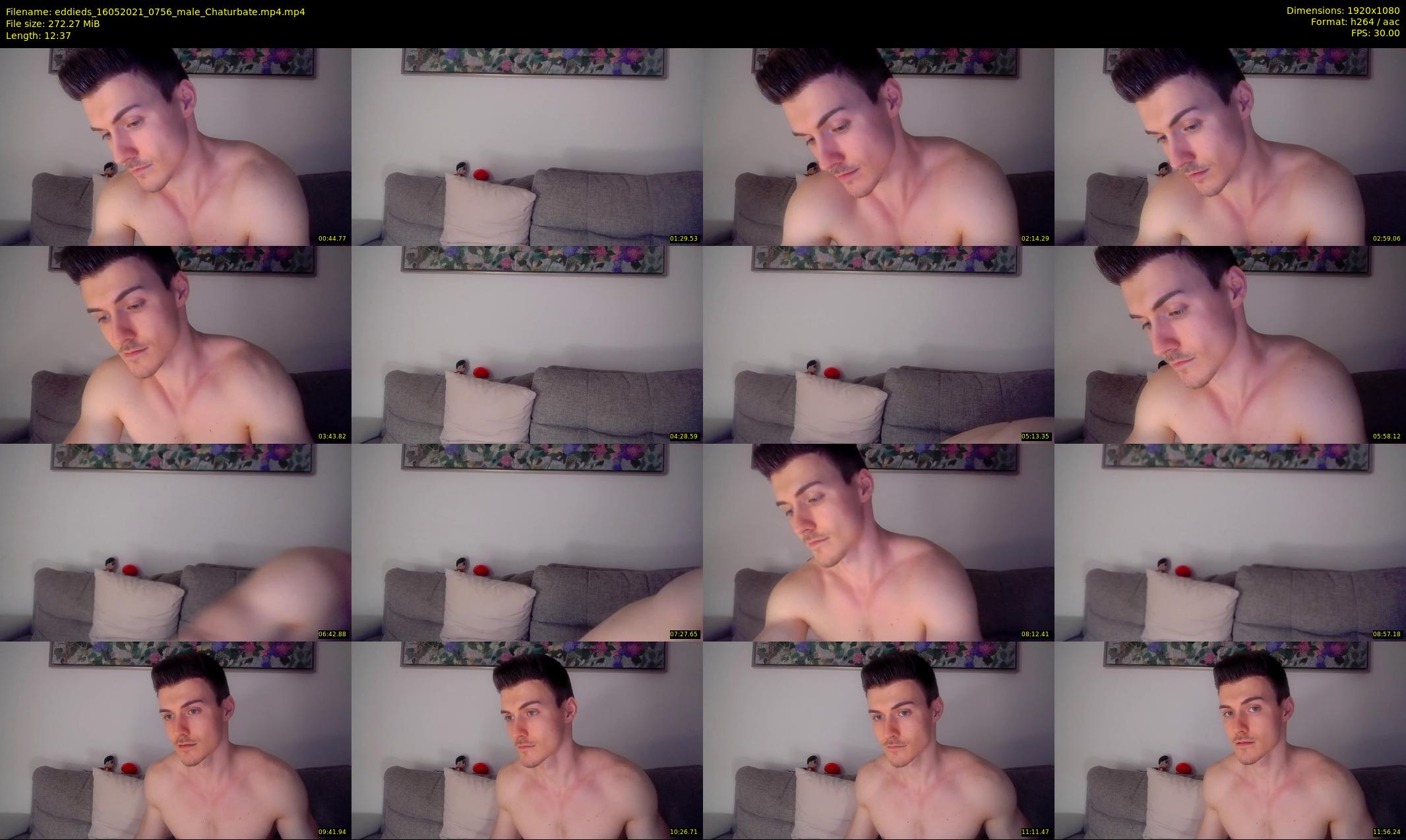 eddieds — 13 minute Chaturbate male cam show recording, 1080p, May 16, 2021