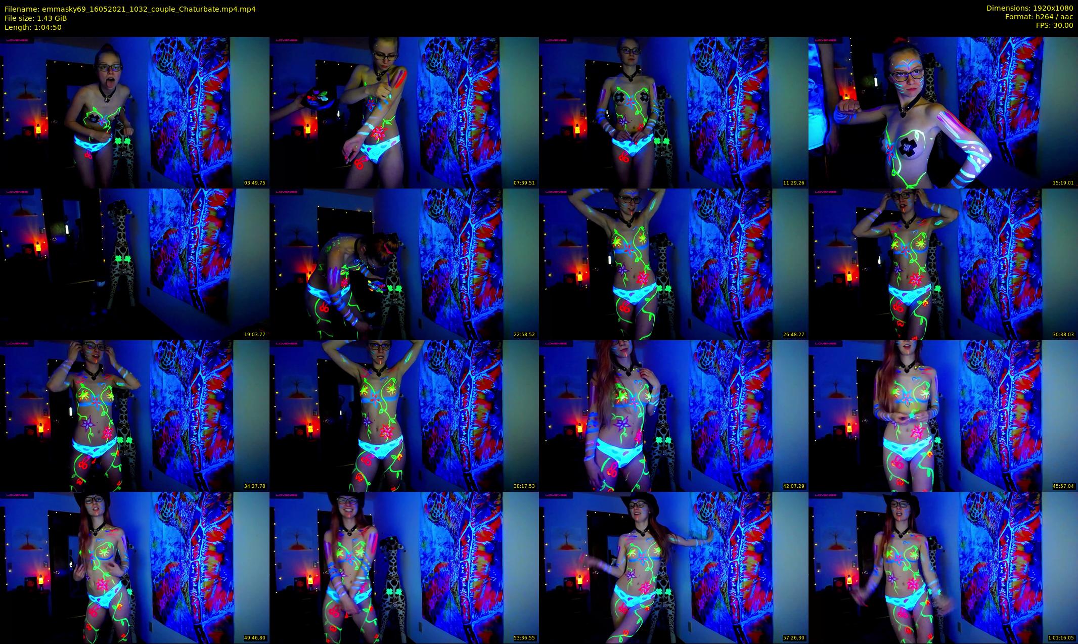 emmasky69 — 65 minute Chaturbate female cam show recording, 1080p, May 16, 2021