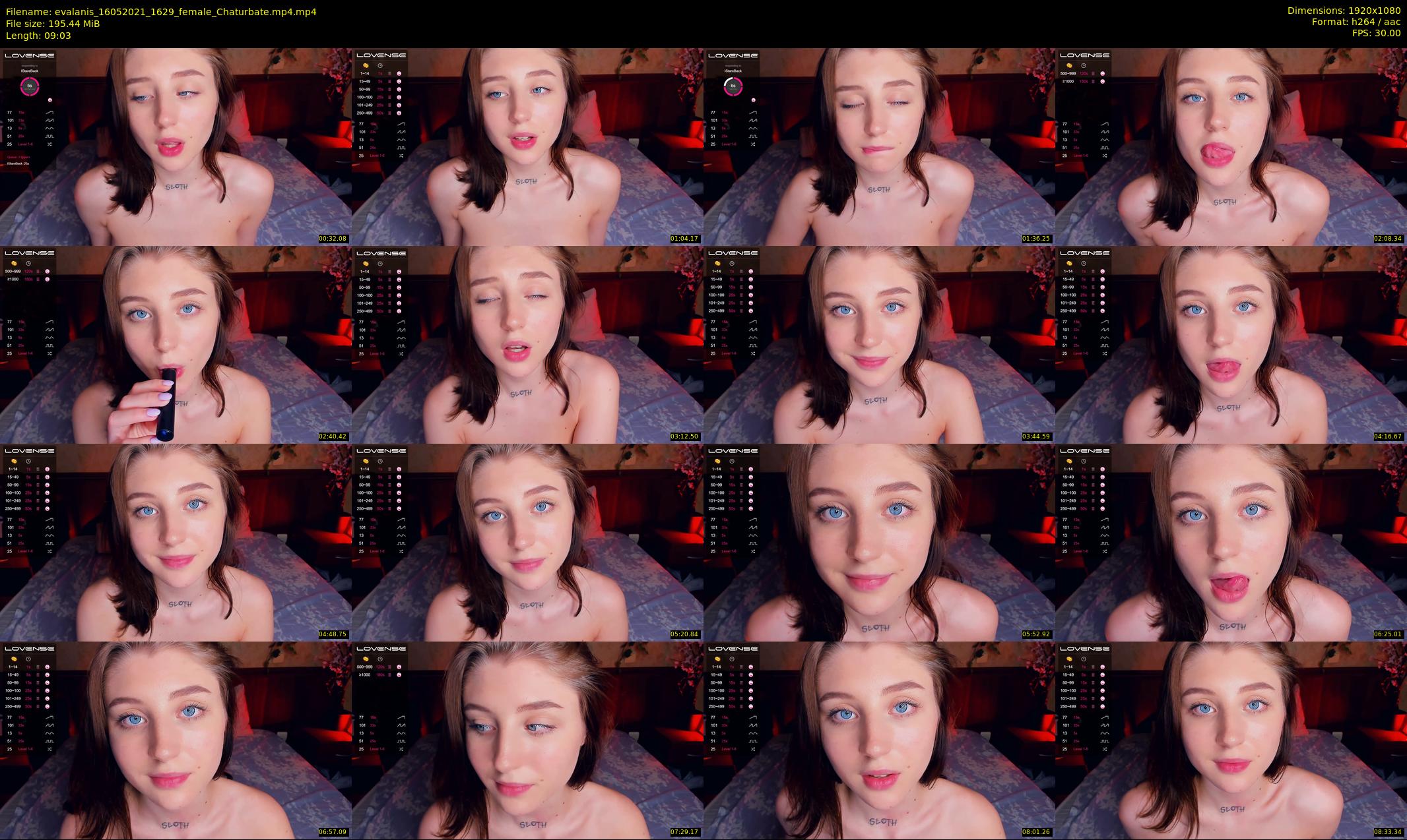 evalanis — 10 minute Chaturbate couple cam show recording, 1080p, May 16, 2021
