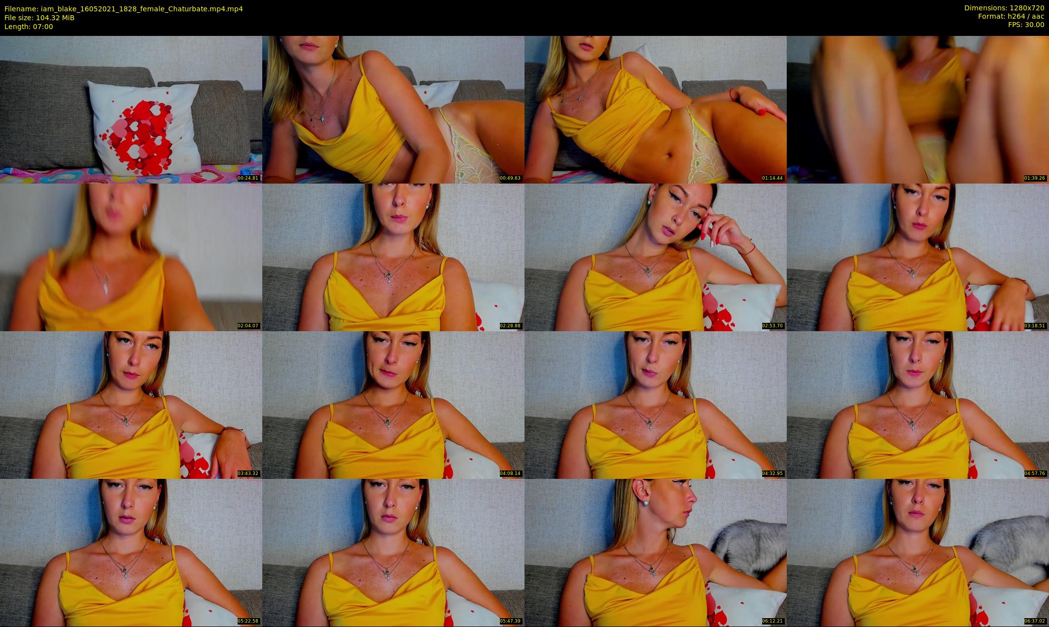 iam_blake — 7 minute Chaturbate female cam show recording, 720p, May 16, 2021