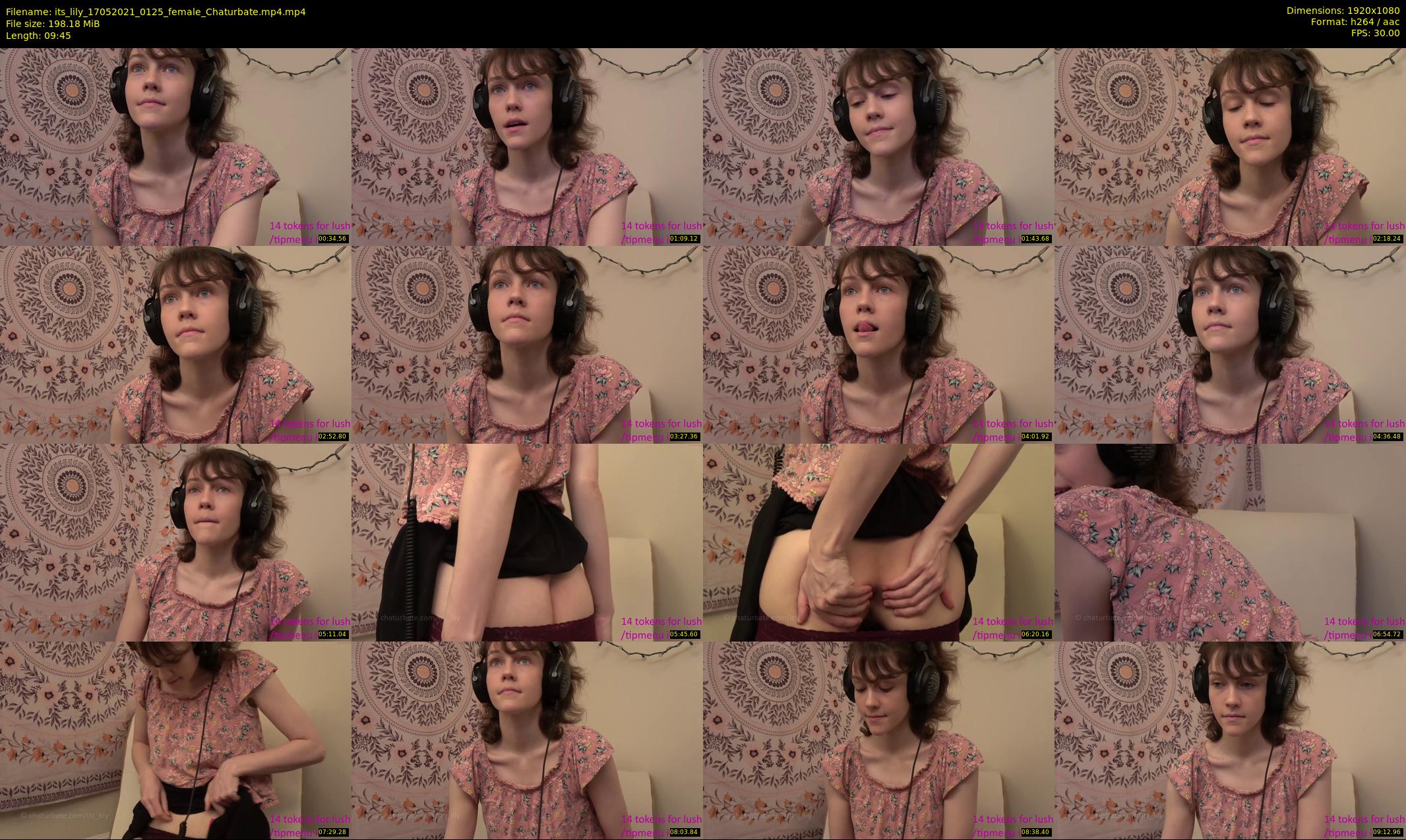 its_lily — 10 minute Chaturbate female cam show recording, 1080p, May 17, 2021