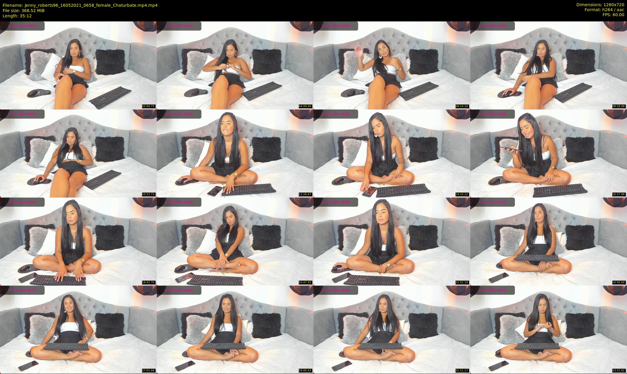 jenny_roberts96 — 36 minute Chaturbate female cam show recording, 720p, May 16, 2021