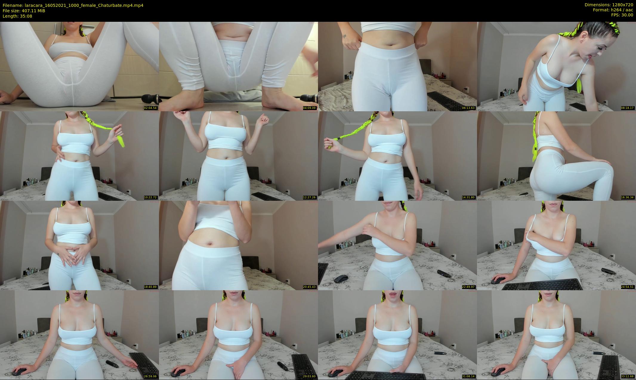 laracara — 36 minute Chaturbate female cam show recording, 720p, May 16, 2021